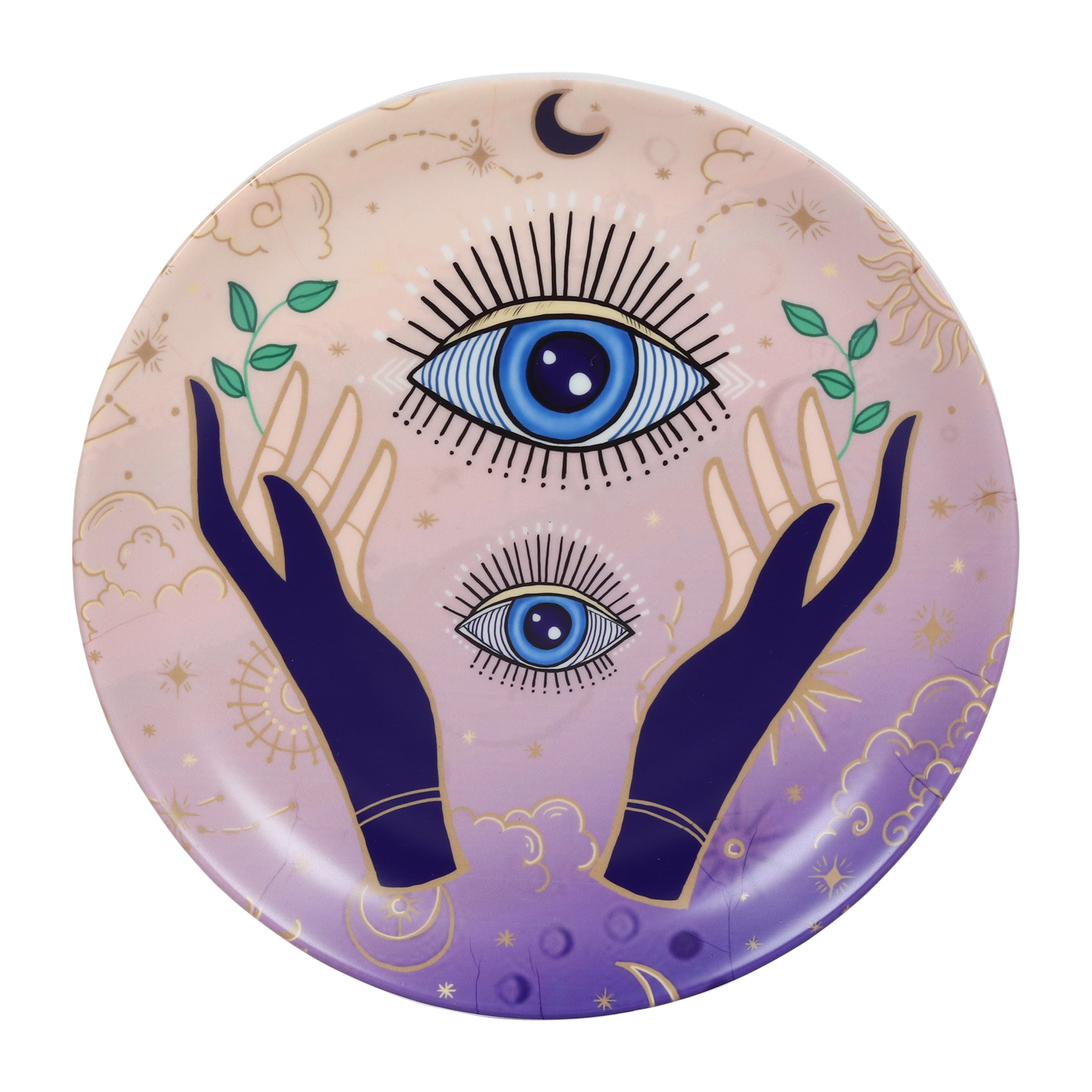 Decorative Wall plates - Mystical Hands Evil Eye