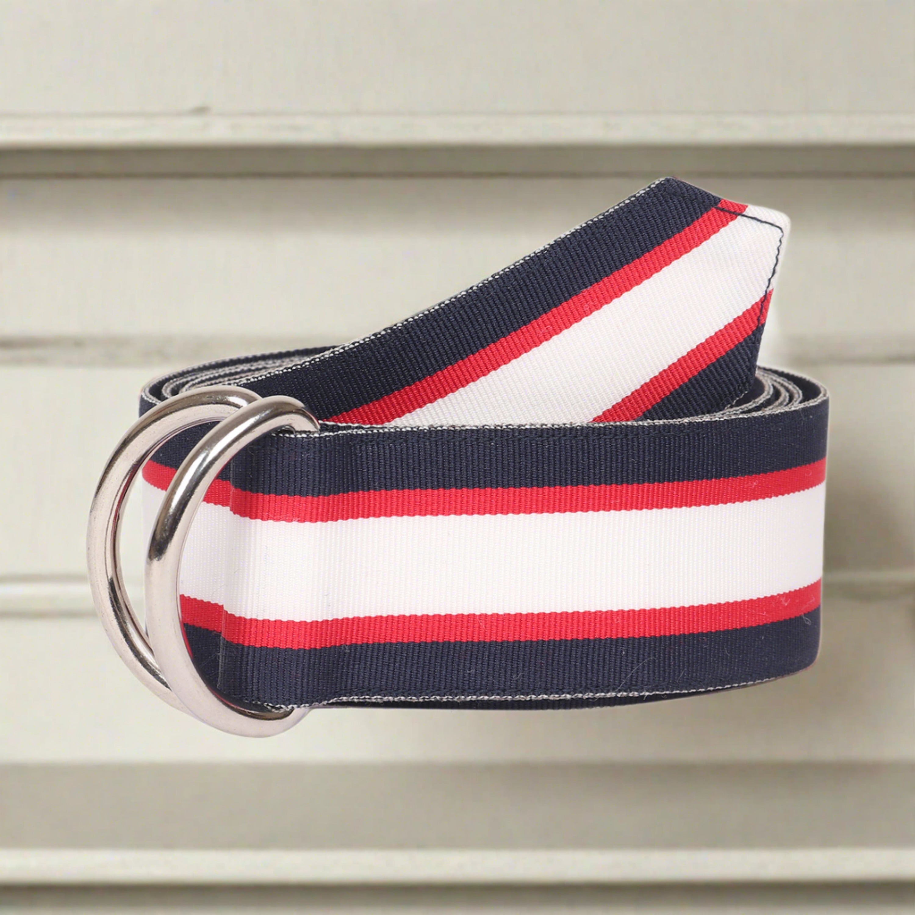 Winn Grosgrain Ribbon D-Ring Belt