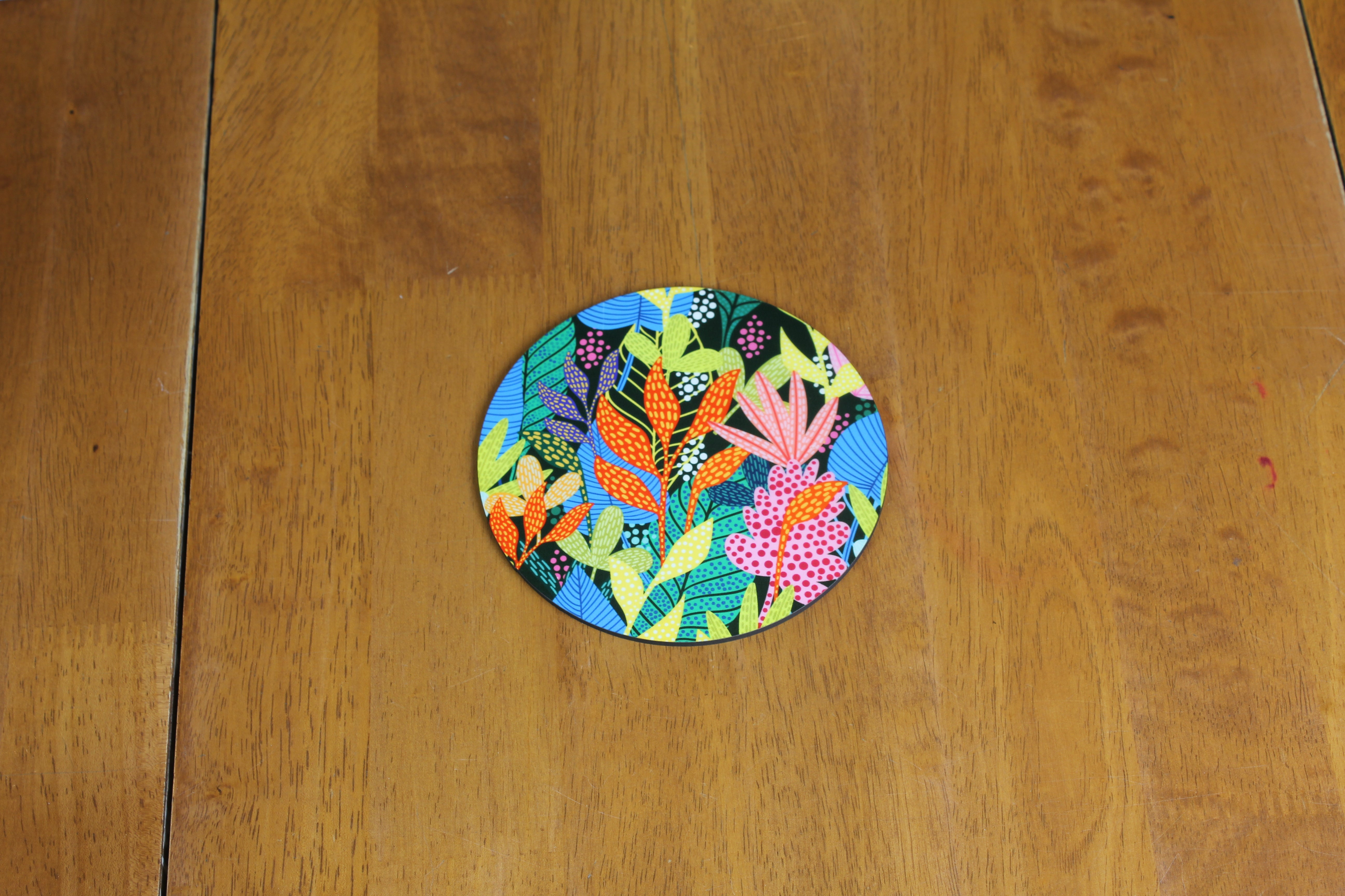 Wooden Coasters - Tropical Ferns