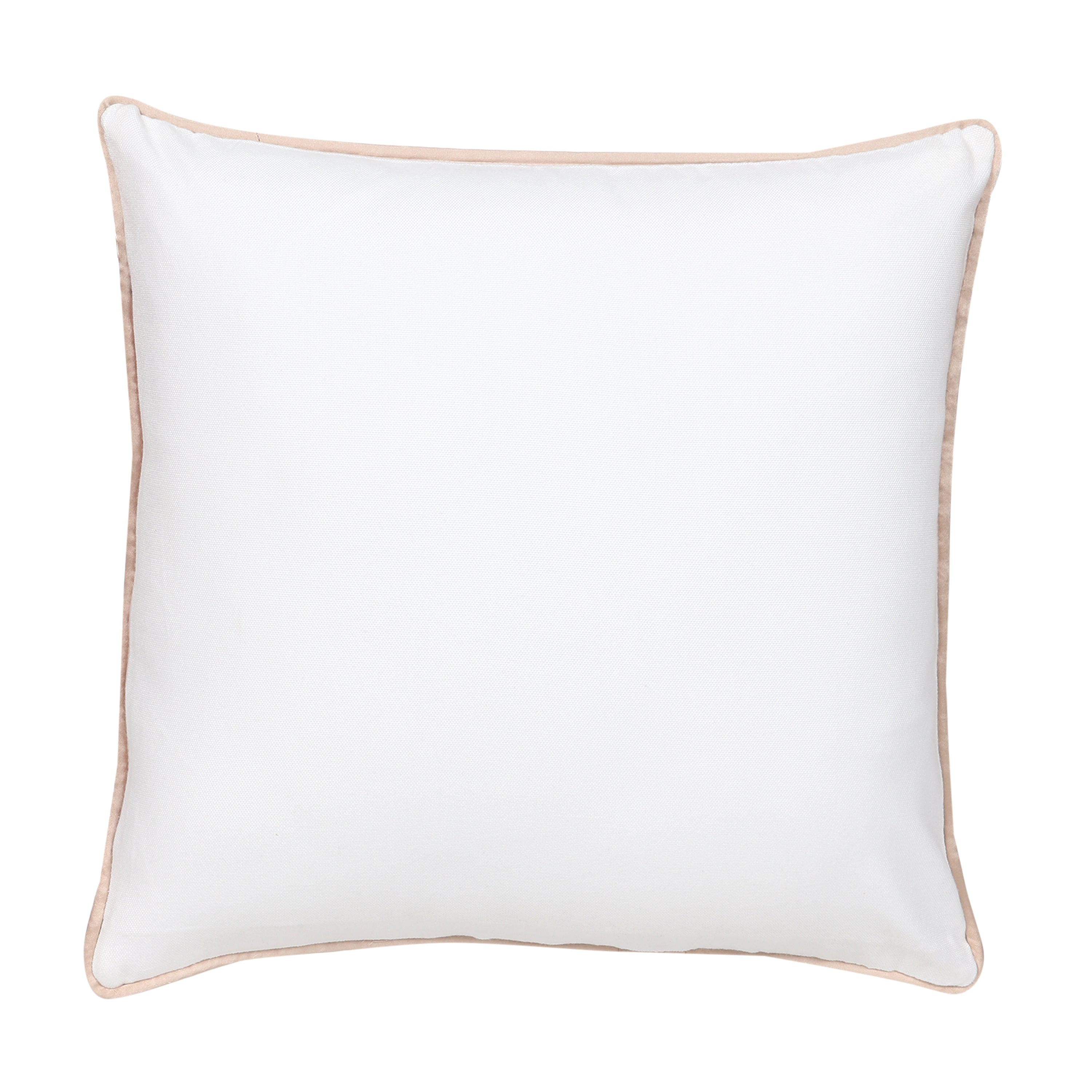 Line Art Embroidered Cushion Cover - Nurturing the Goddess