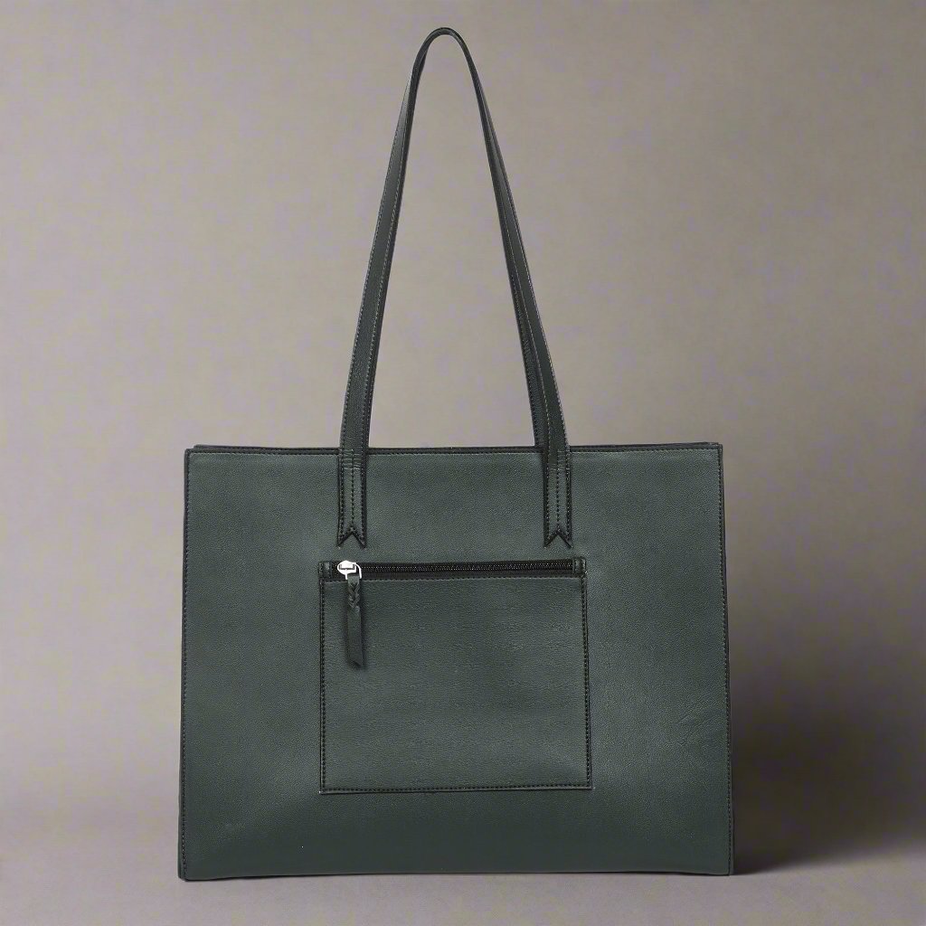 Classic Rexin Black Office/Laptop Bag
