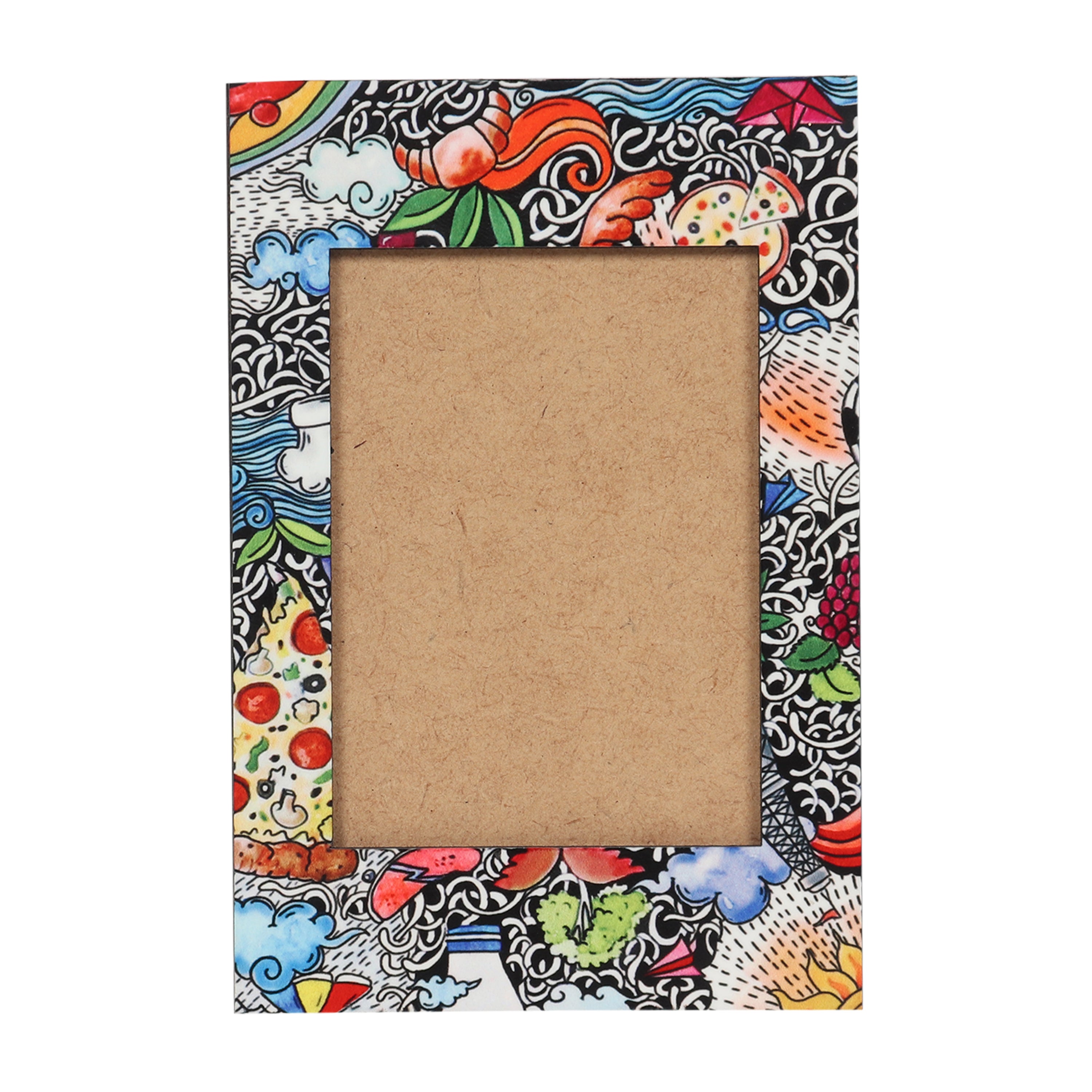 Magnetic Photo Frame -Around the Sun Doodle