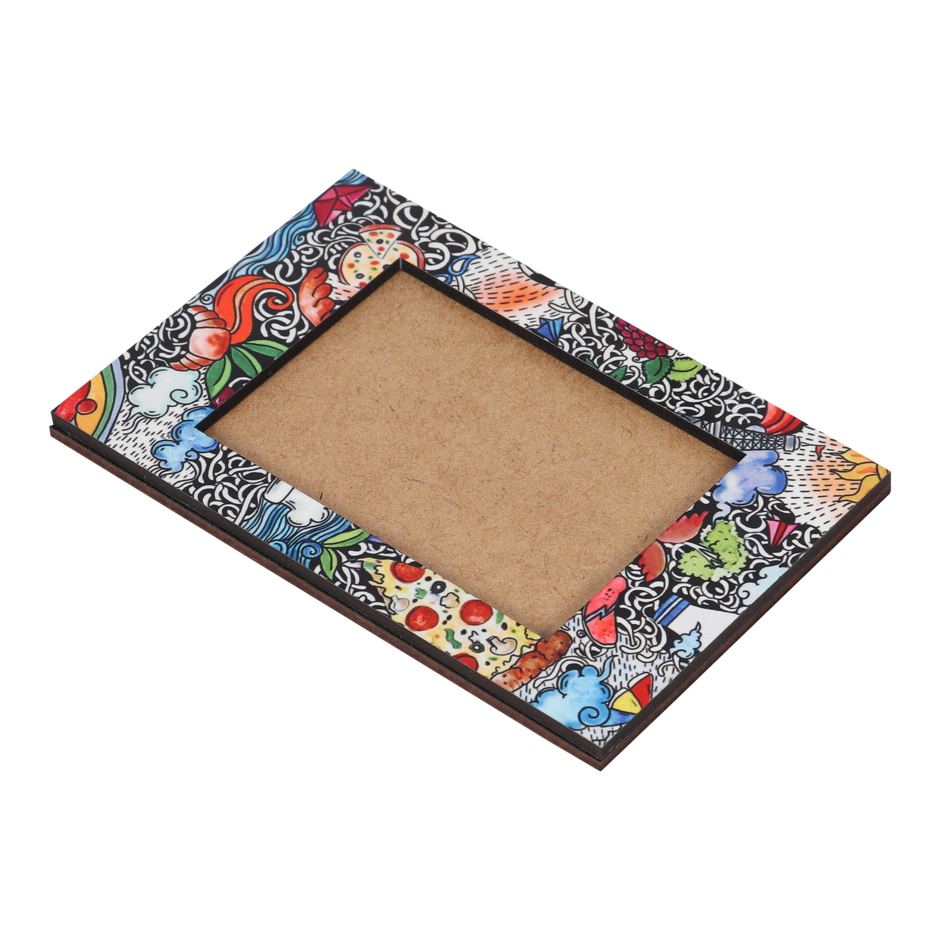Magnetic Photo Frame -Around the Sun Doodle