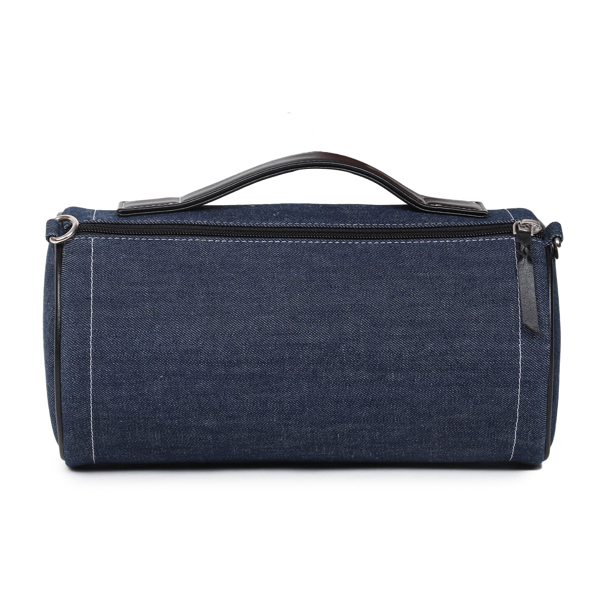 Denim Soul Embroidered Duffle Bag