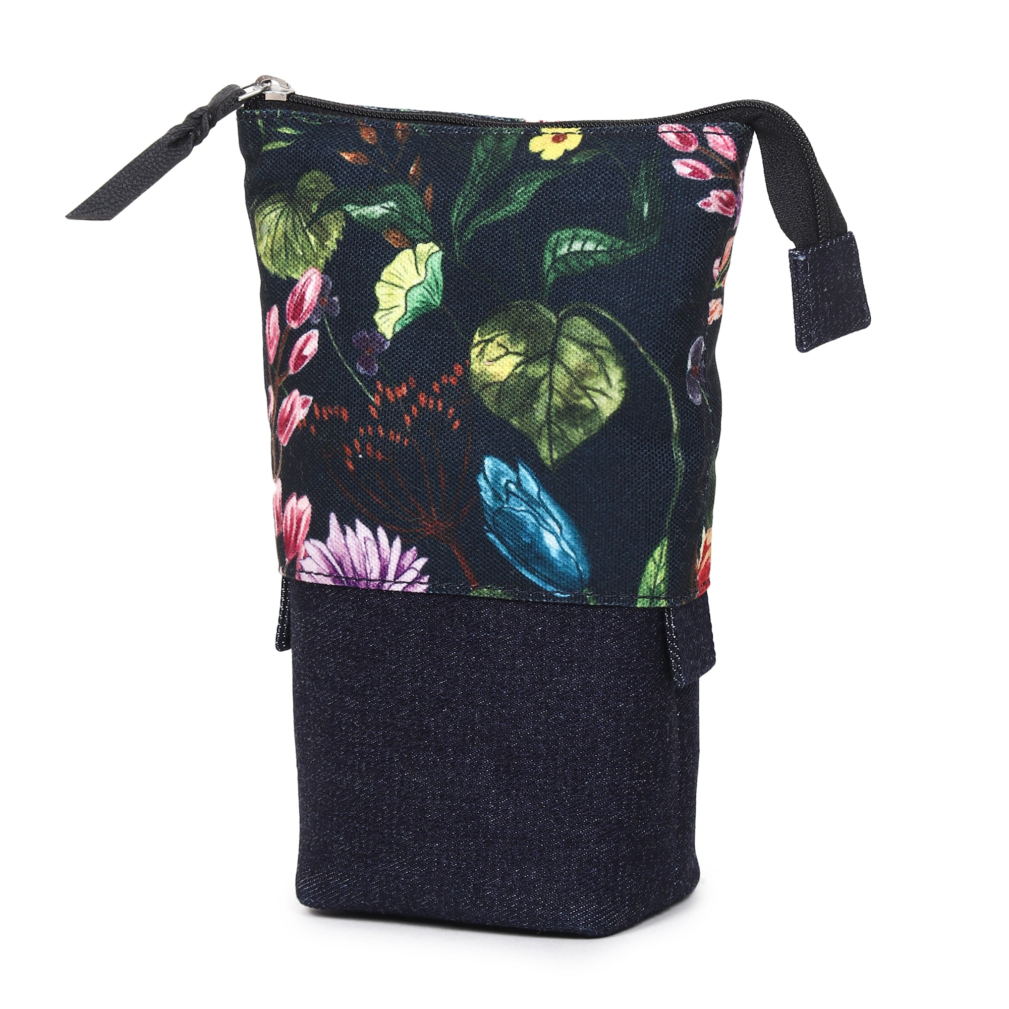 Poly Canvas Rexin Printed Retractable/Stationery Pouch