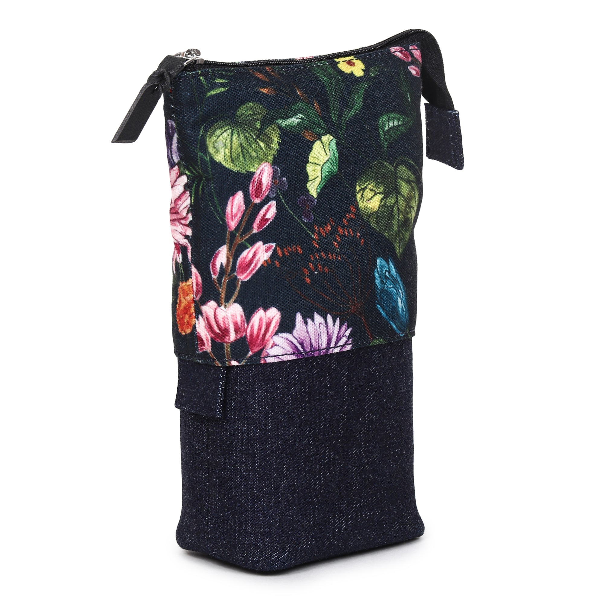 Poly Canvas Rexin Printed Retractable/Stationery Pouch