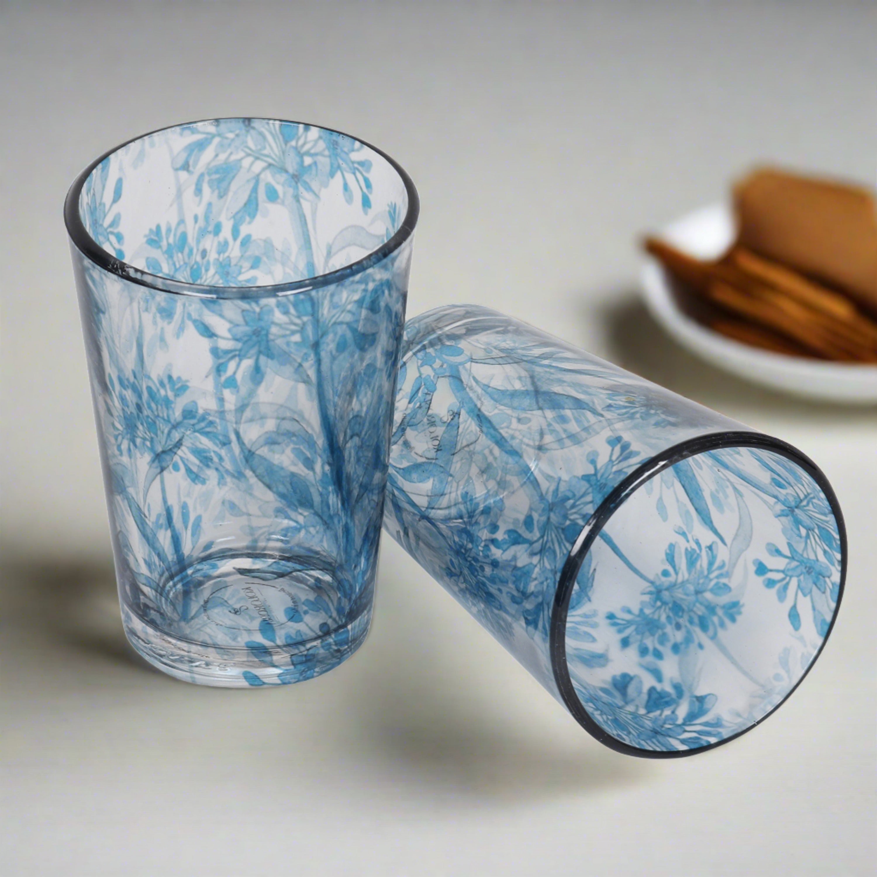 Chai Glasses - Botanical Bliss