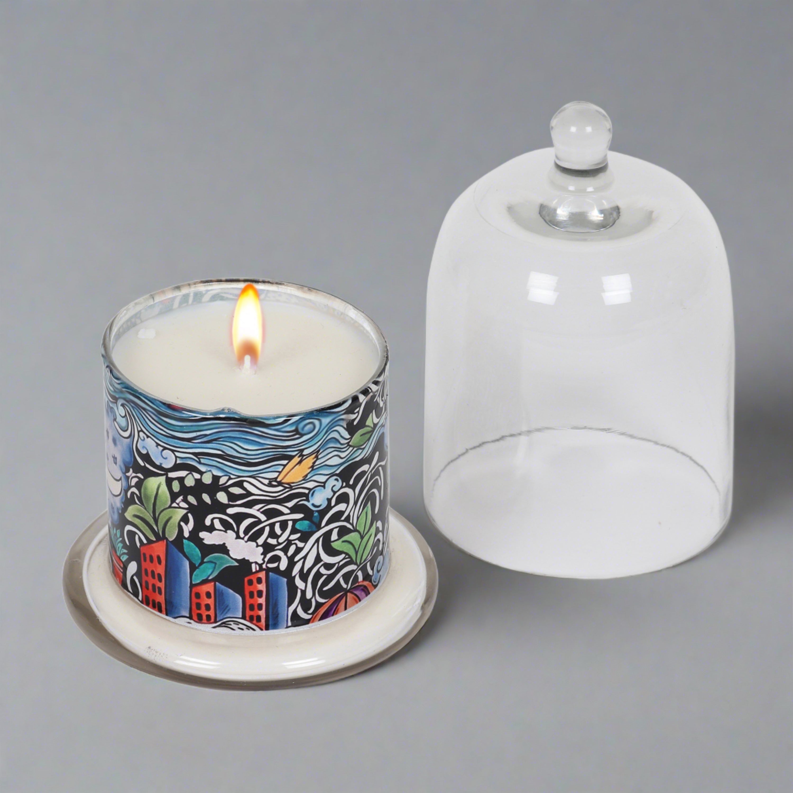 Bell Jar Scented Candle - MIsty Mint