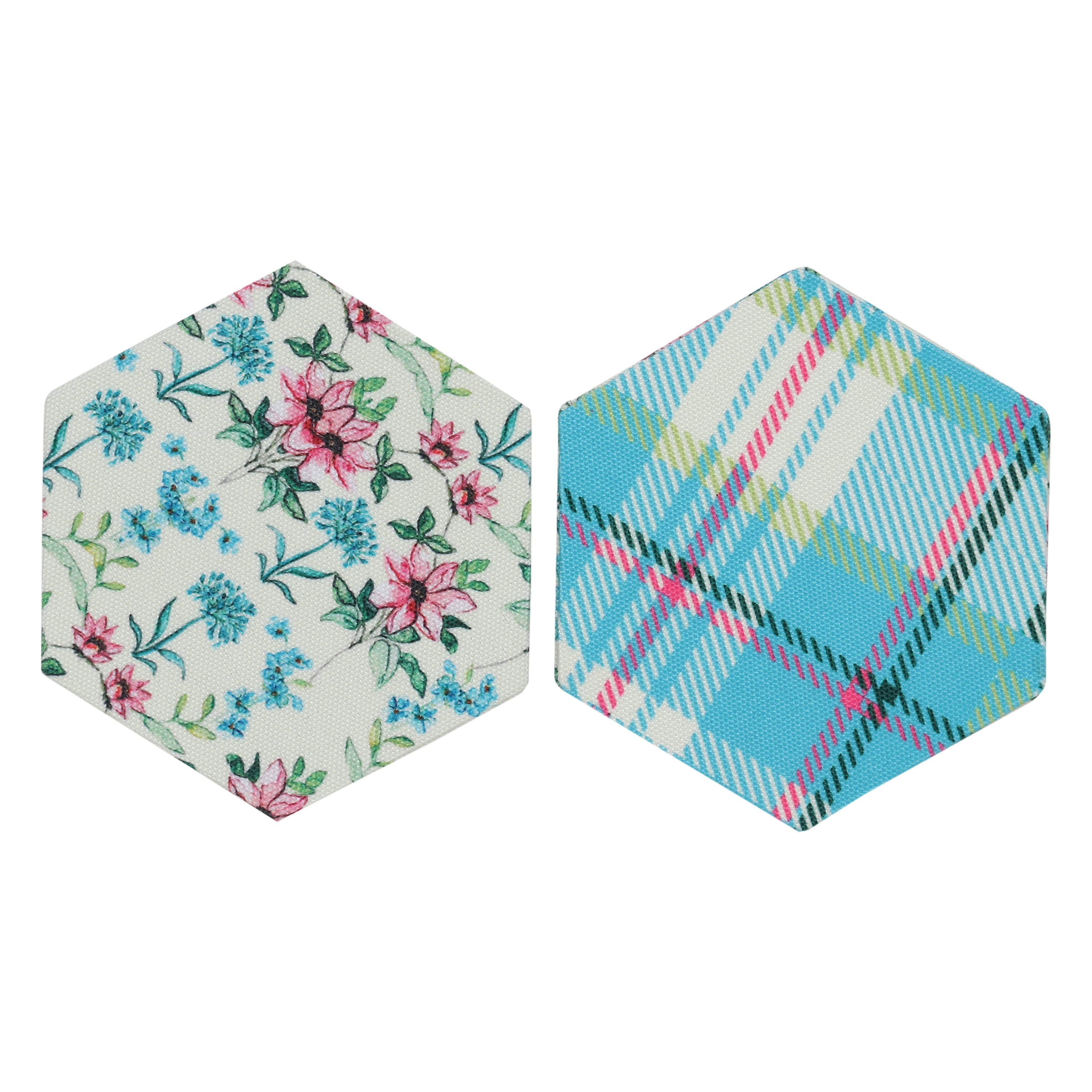 Hexagonal Coasters - Blooming Delights