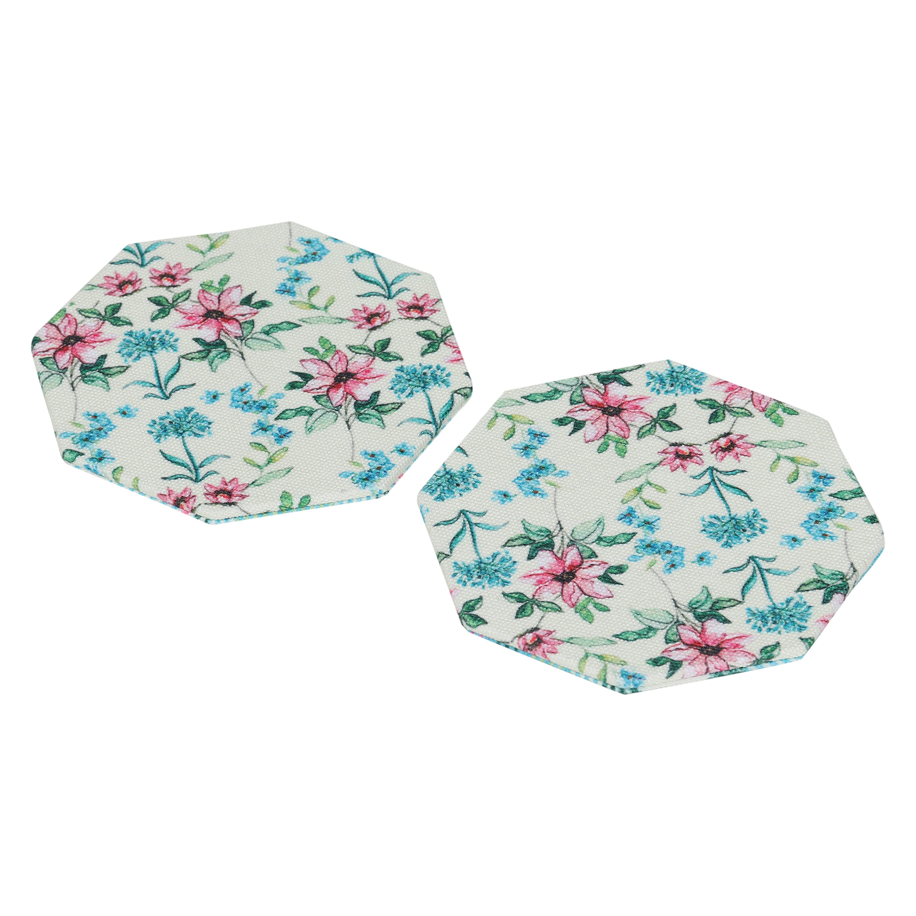 Octagonal Coasters - Blooming Delights