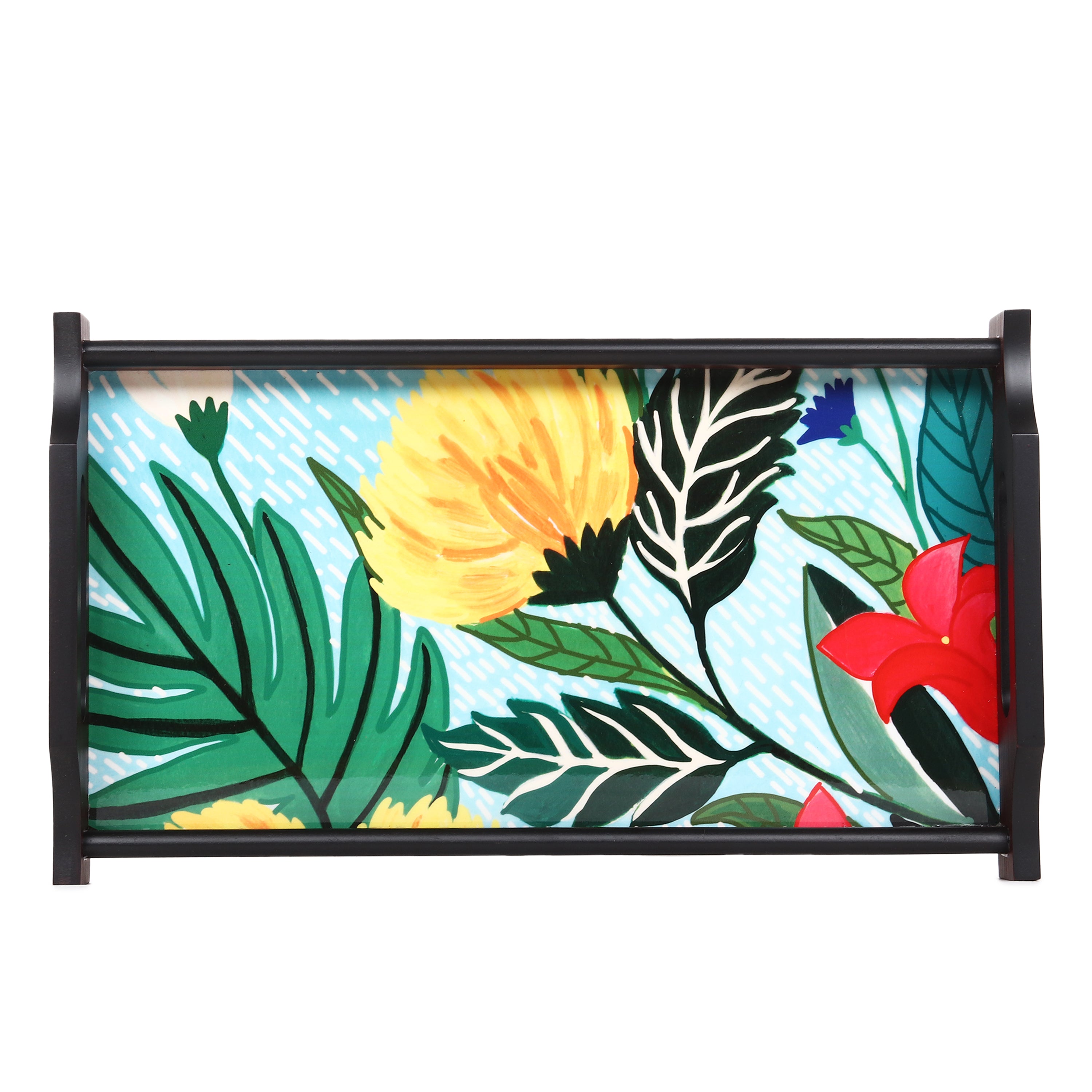 Wooden Trays - Floral Fantasy