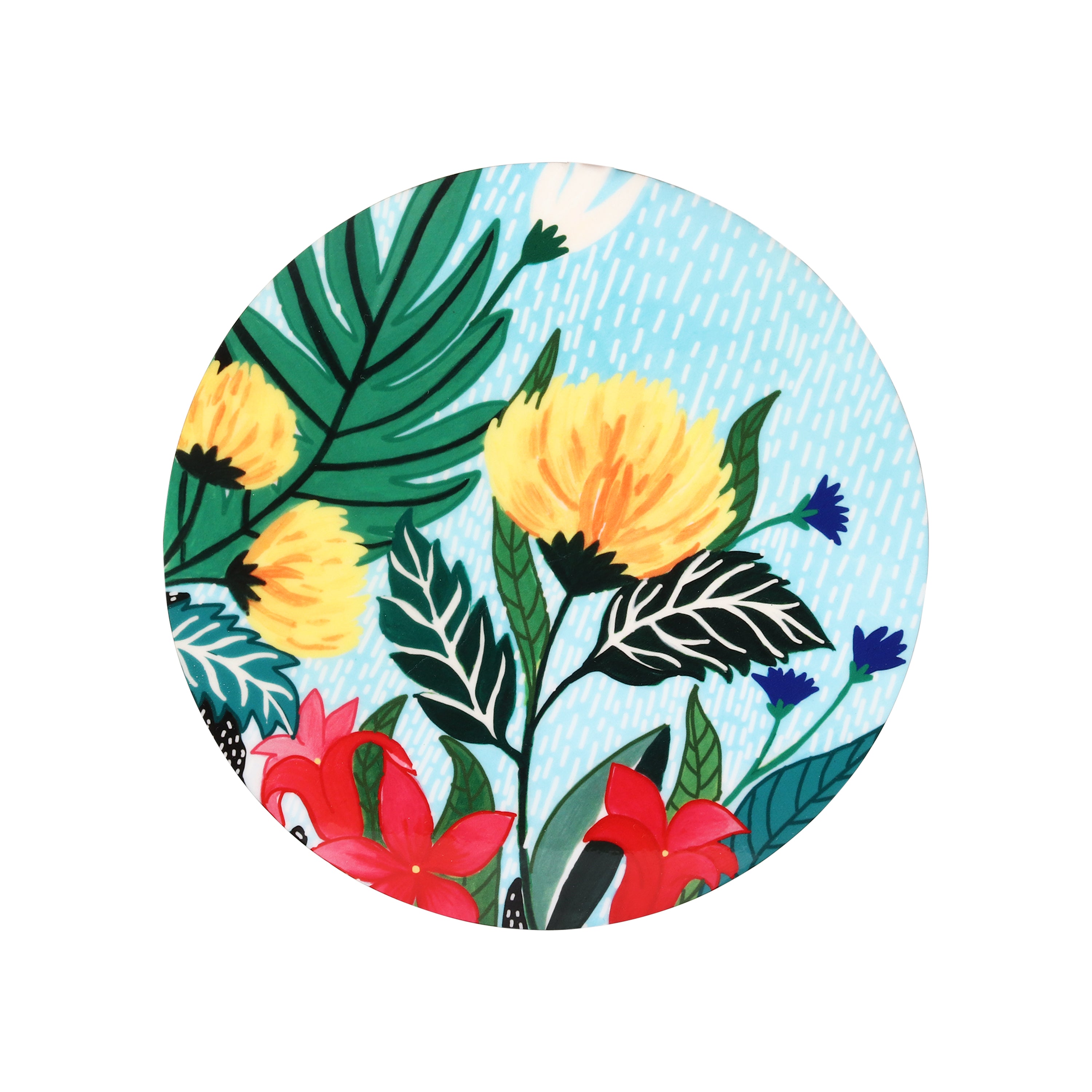 Wooden Coasters - Floral Fantasy