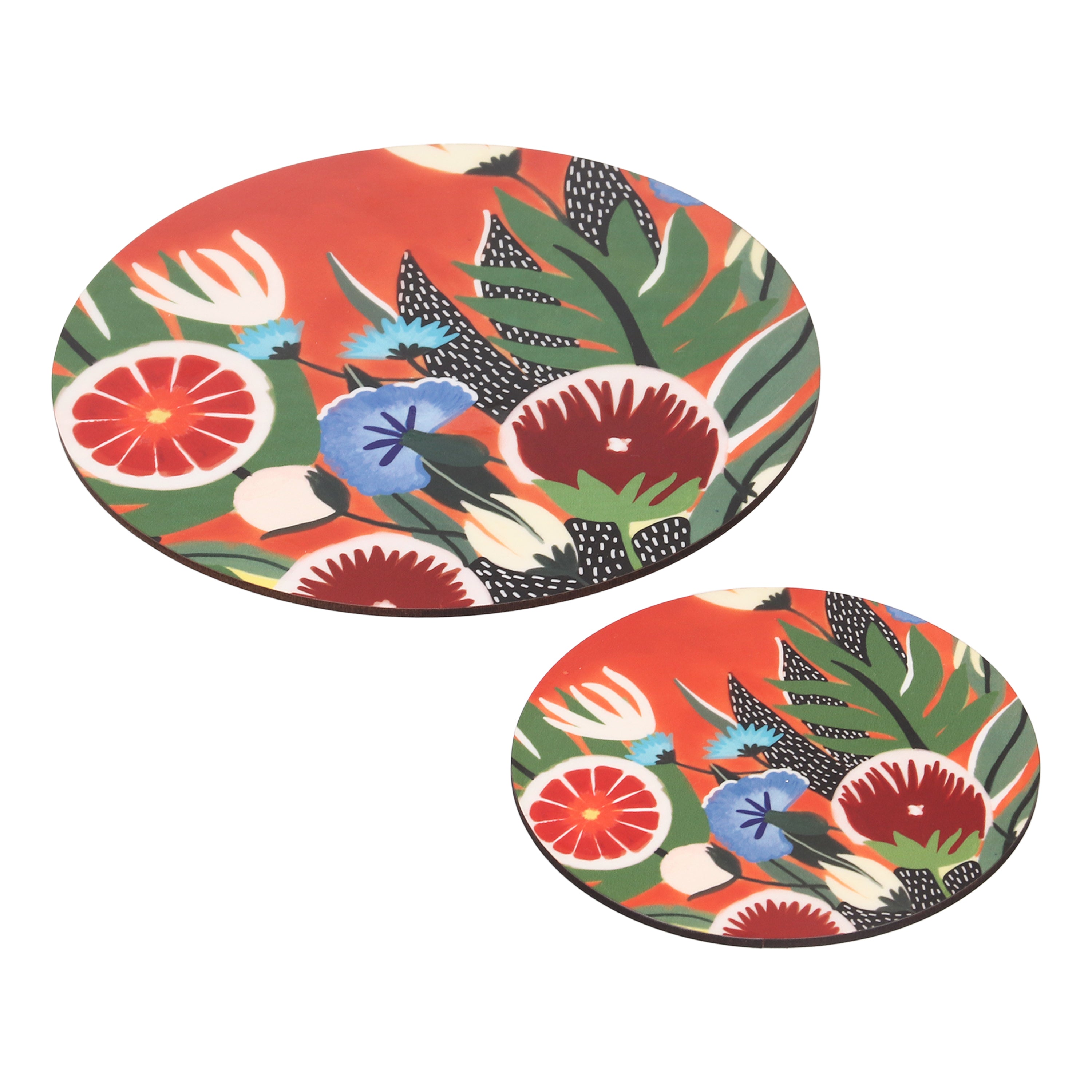 Wooden Coasters - Blooming Paradise