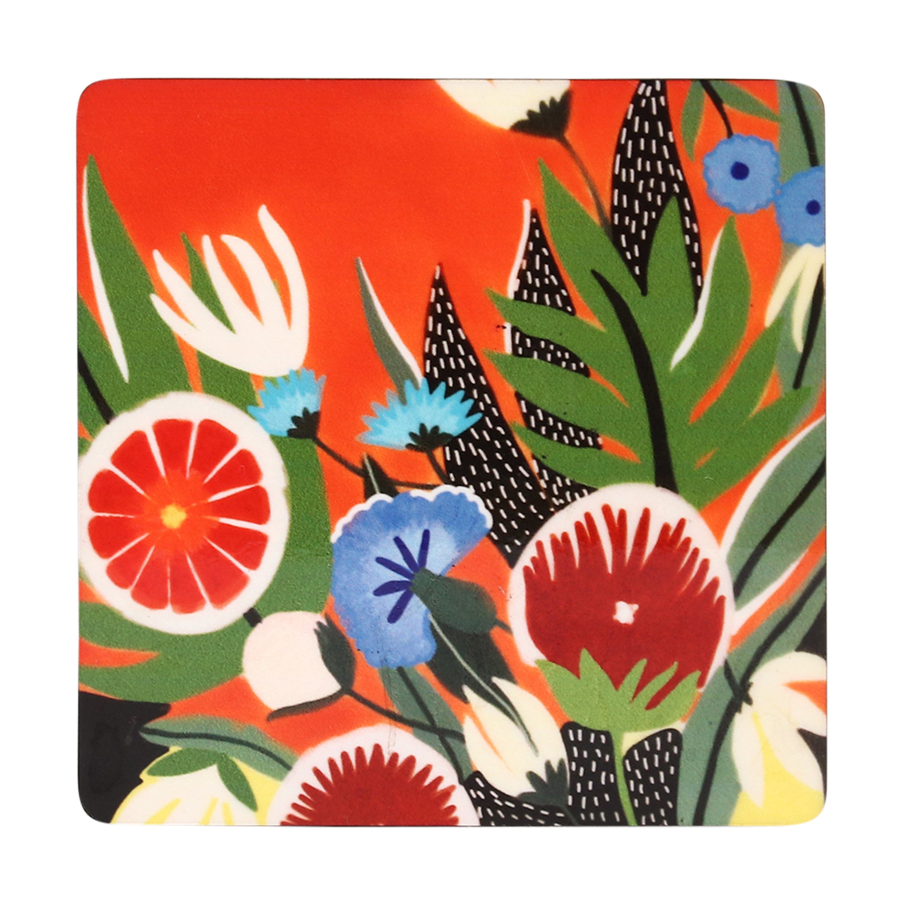 Wooden Coasters - Blooming Paradise