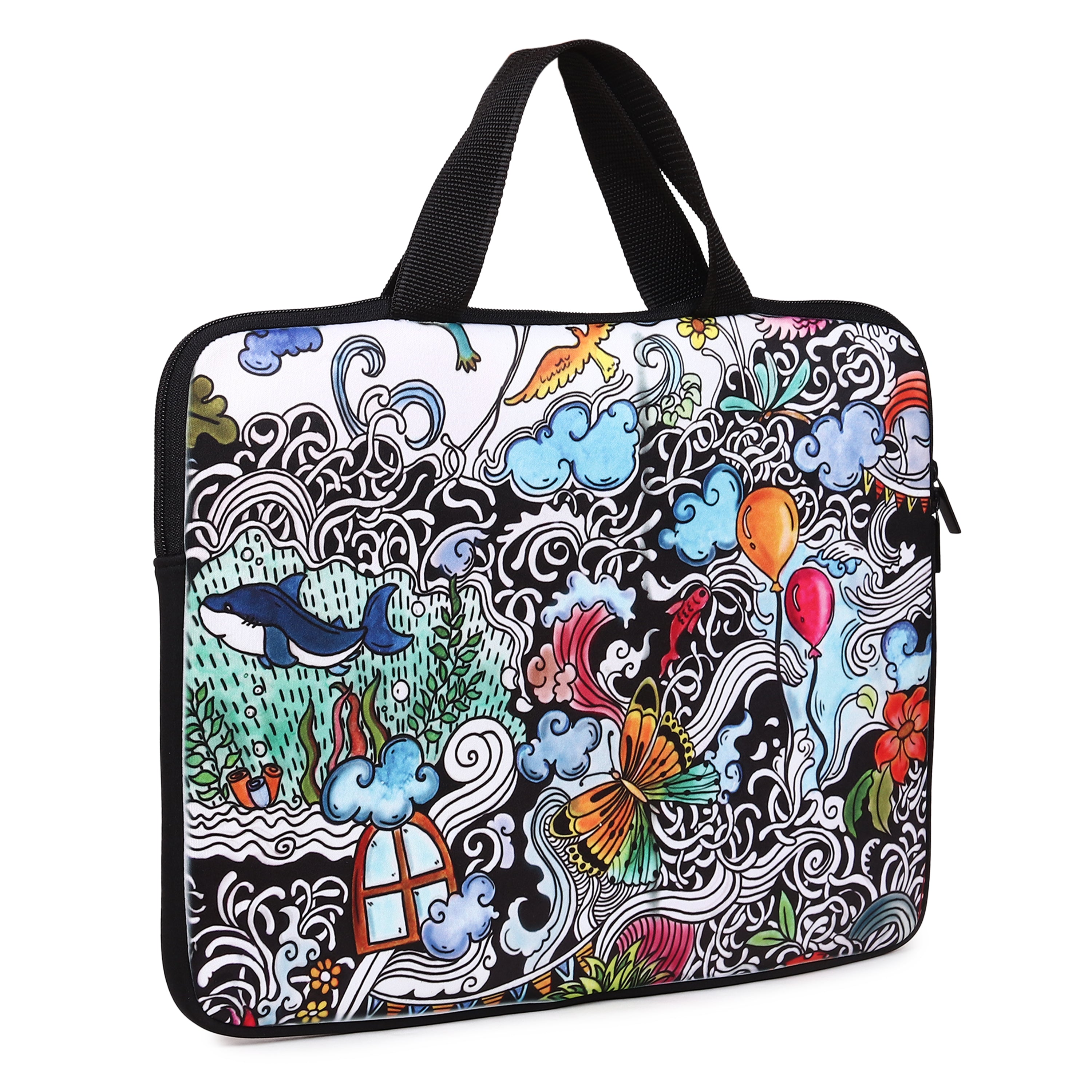 Laptop Sleeves - Daily Life Doodle Art