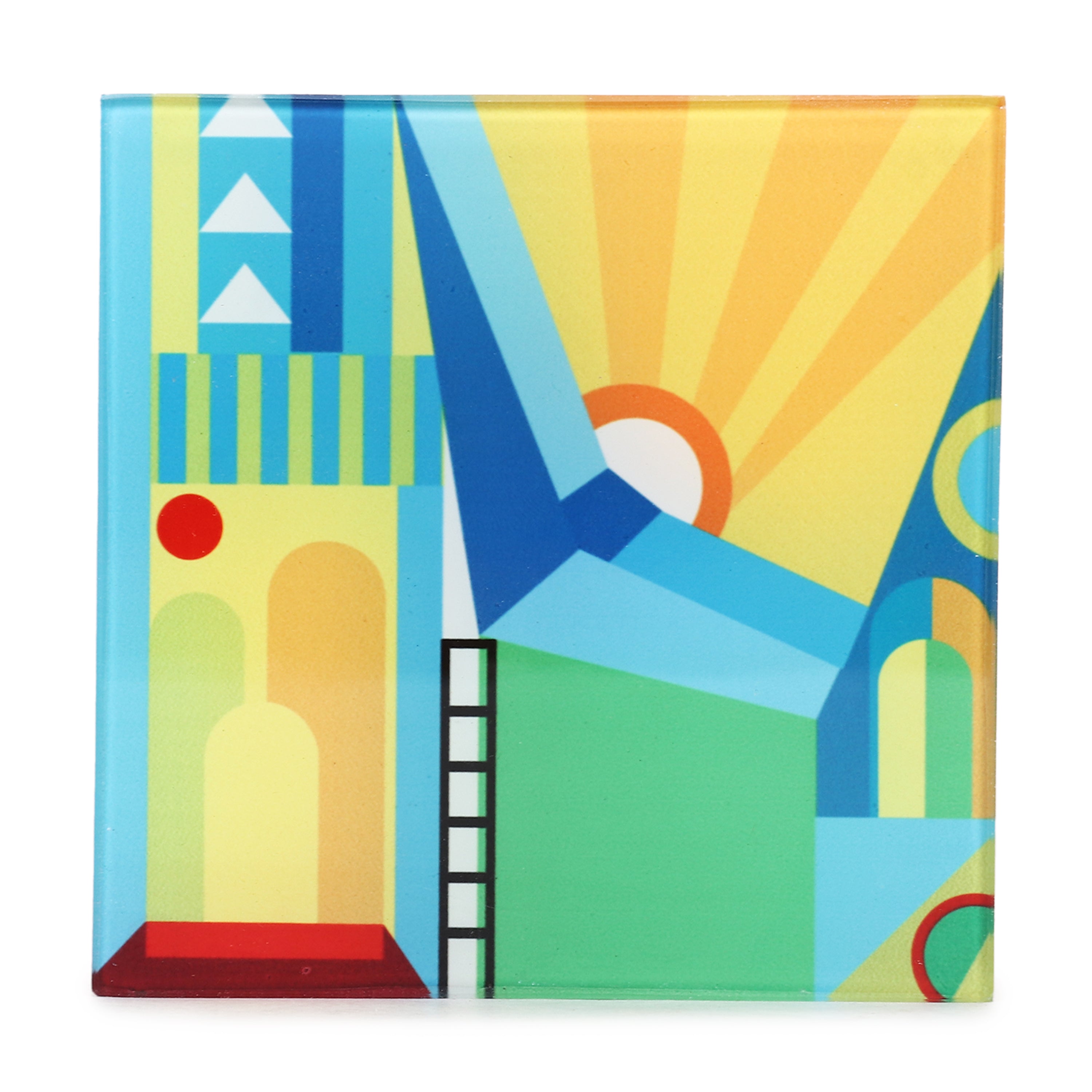 Glass Coasters (Set of 4) - ABSTRACT