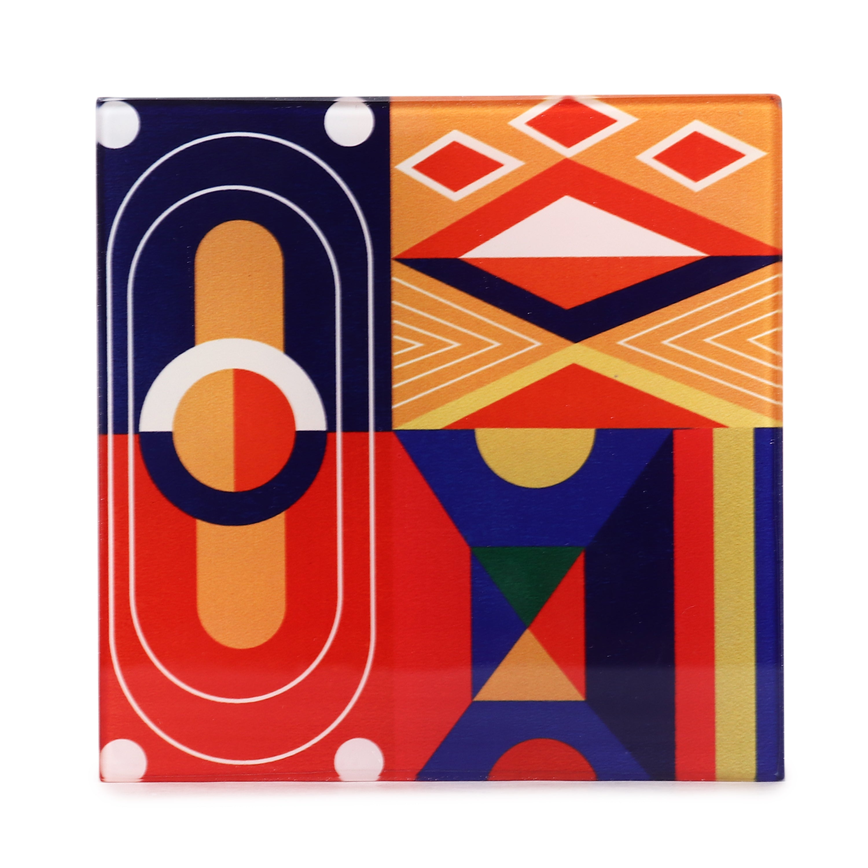 Glass Coasters (Set of 4) - ABSTRACT