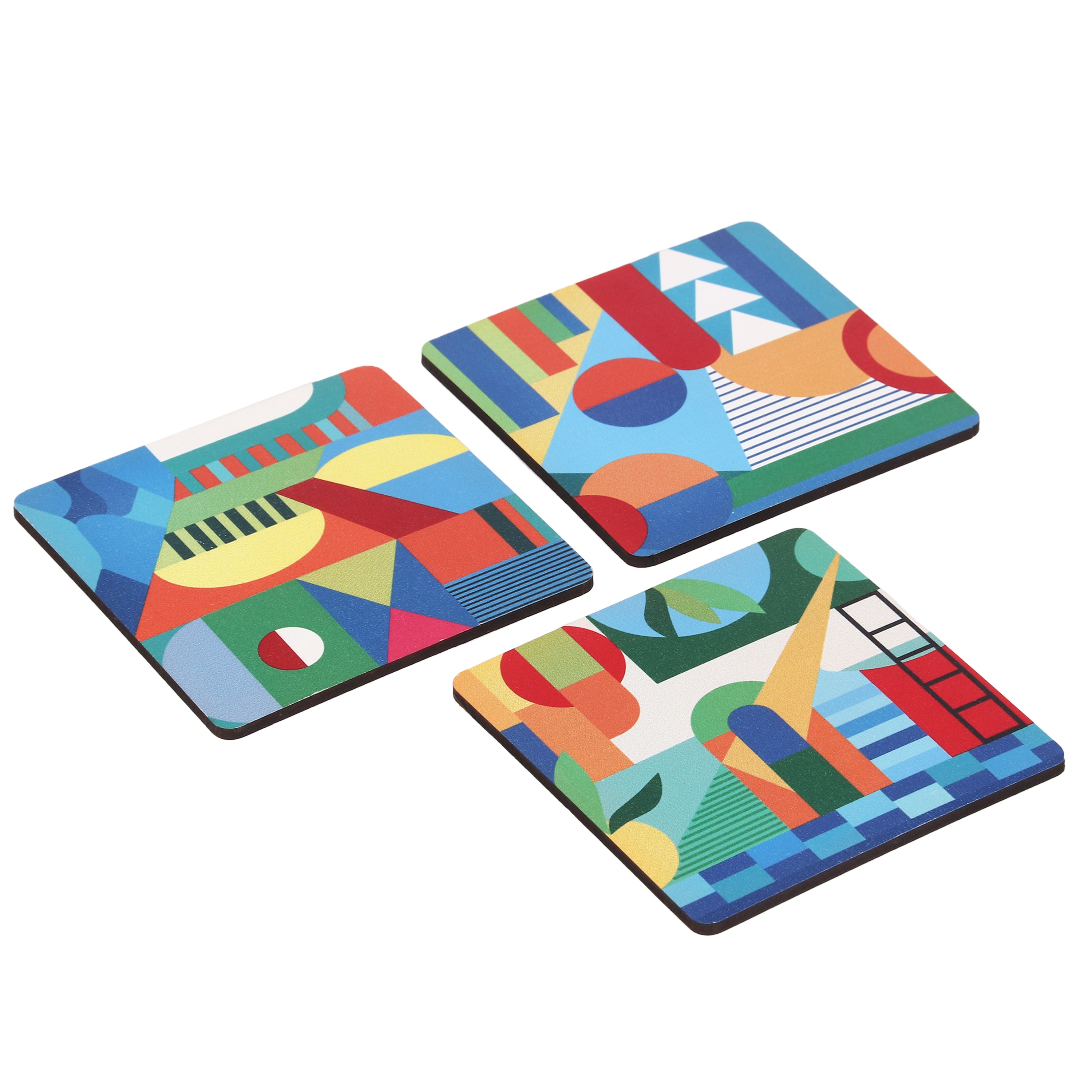 Wooden Coasters - ABSTRACT