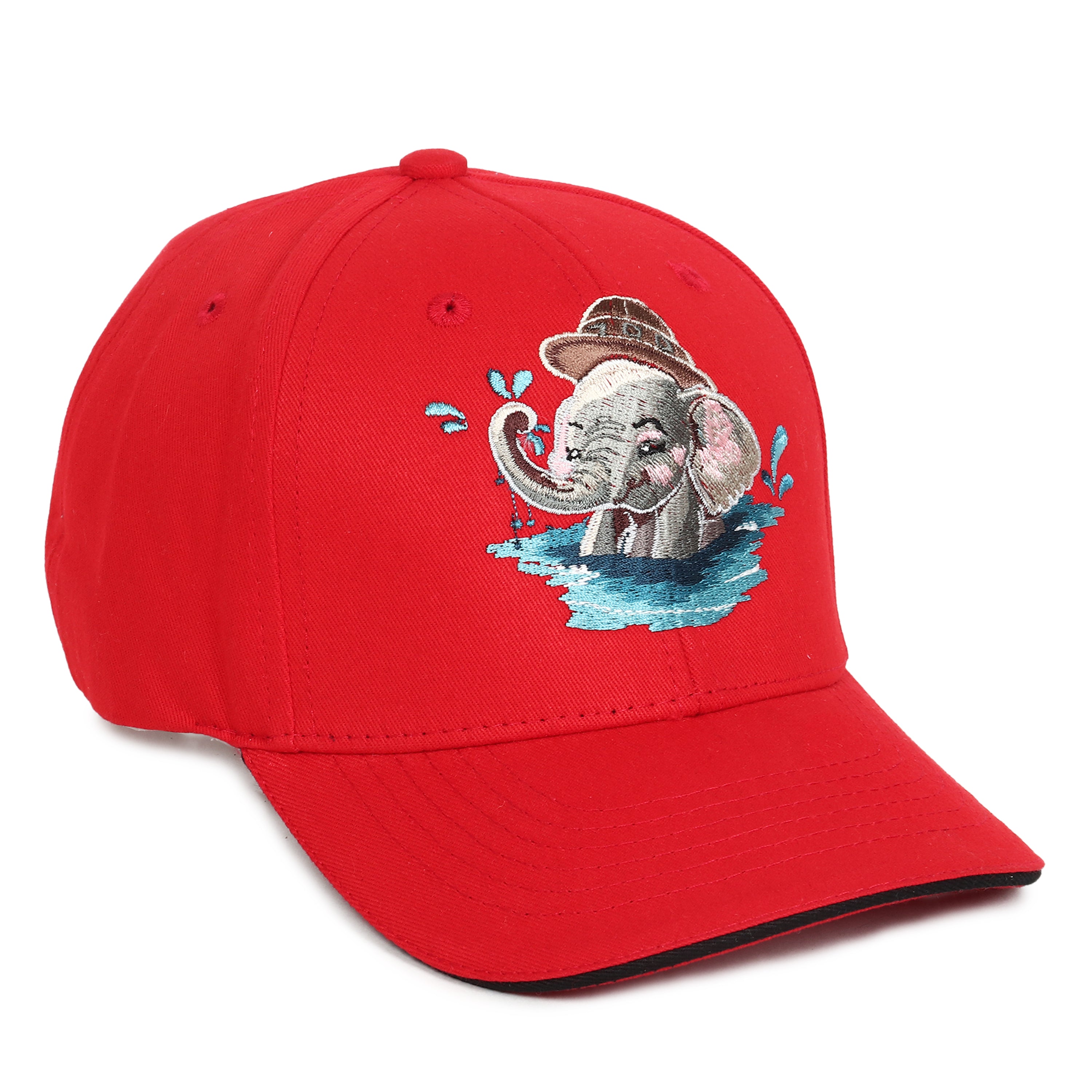 Ele Embroidered Caps for Kids