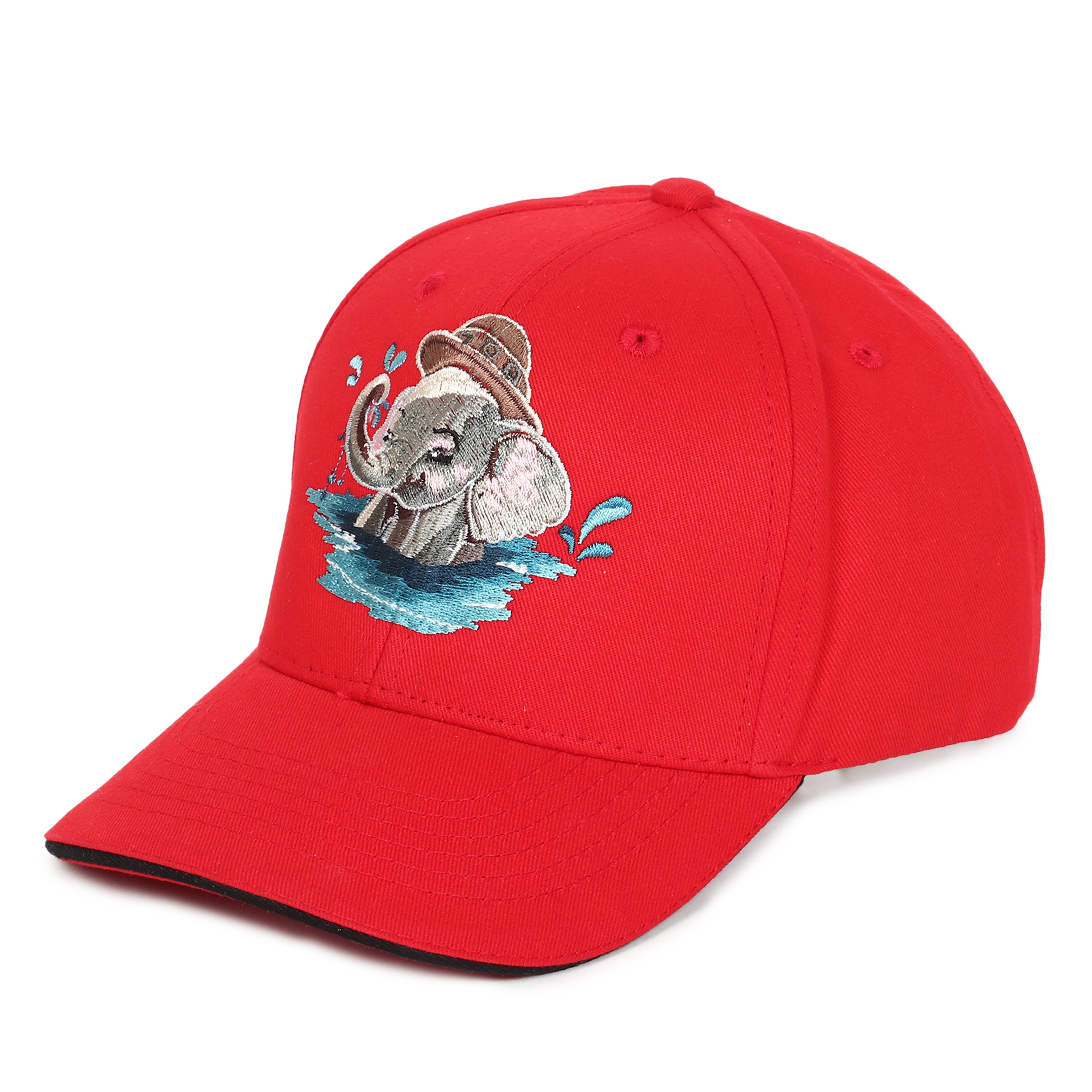 Ele Embroidered Caps for Kids