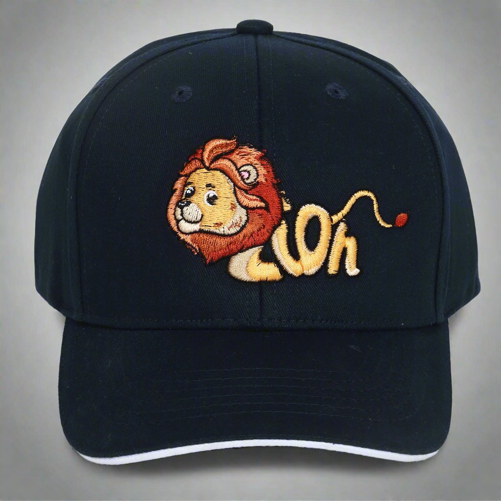 Simba Embroidered Caps for Kids