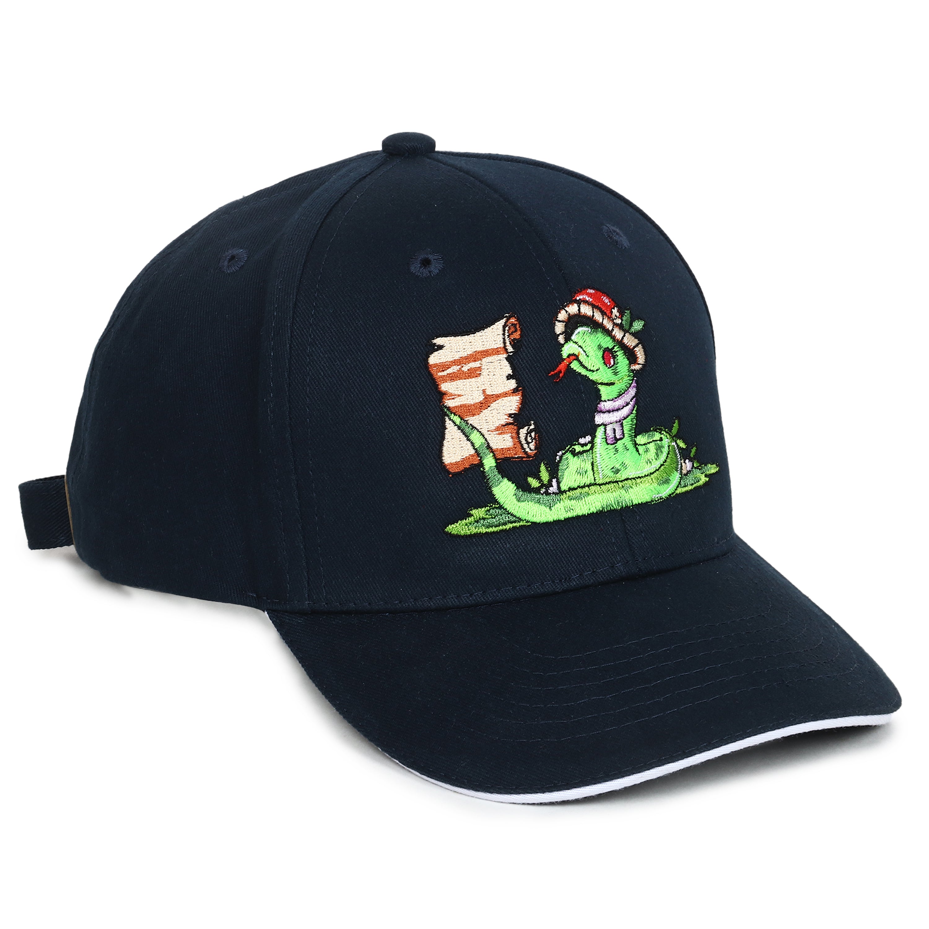 Serpant Embroidered Caps for Kids