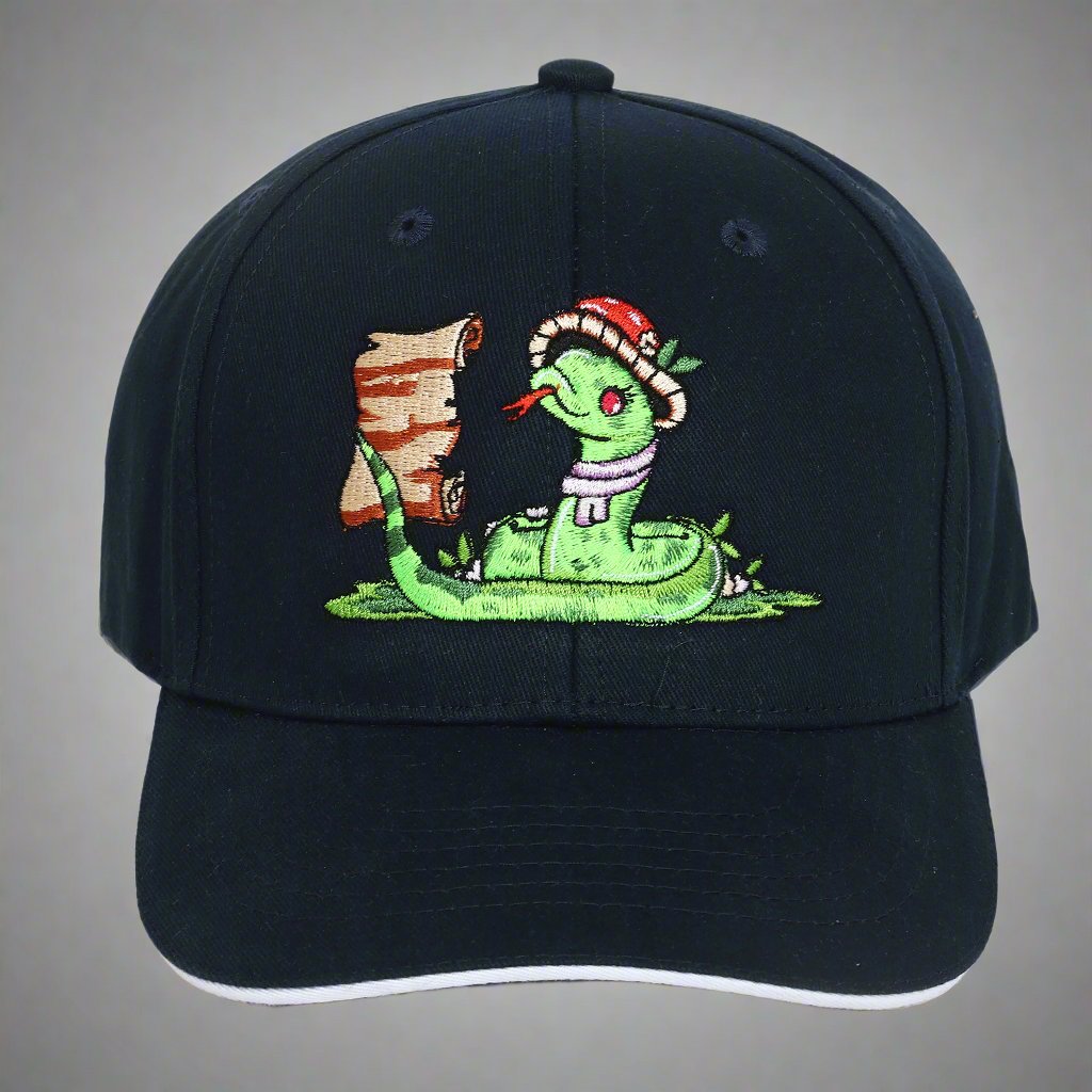 Serpant Embroidered Caps for Kids