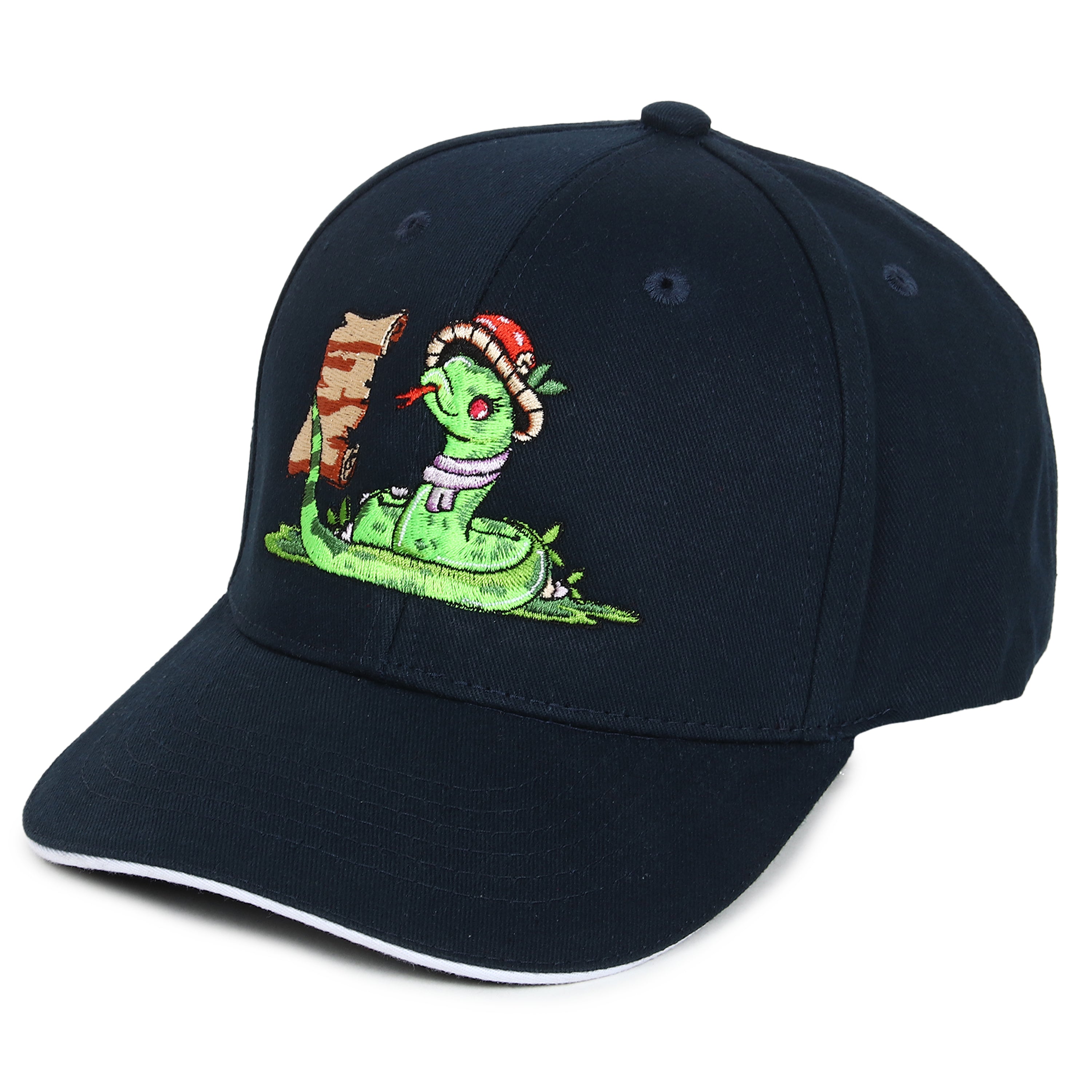 Serpant Embroidered Caps for Kids
