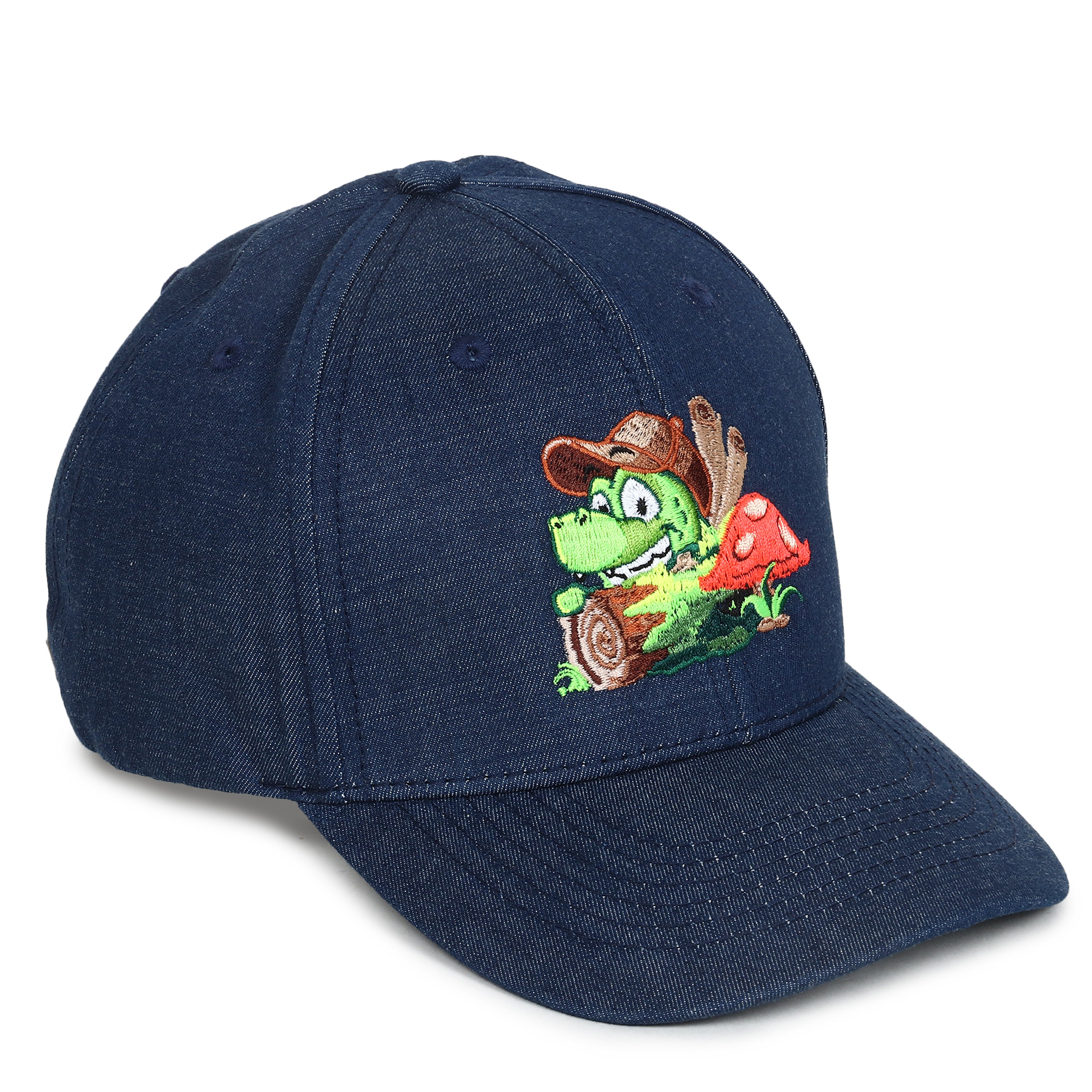 Croc Embroidered Caps for Kids