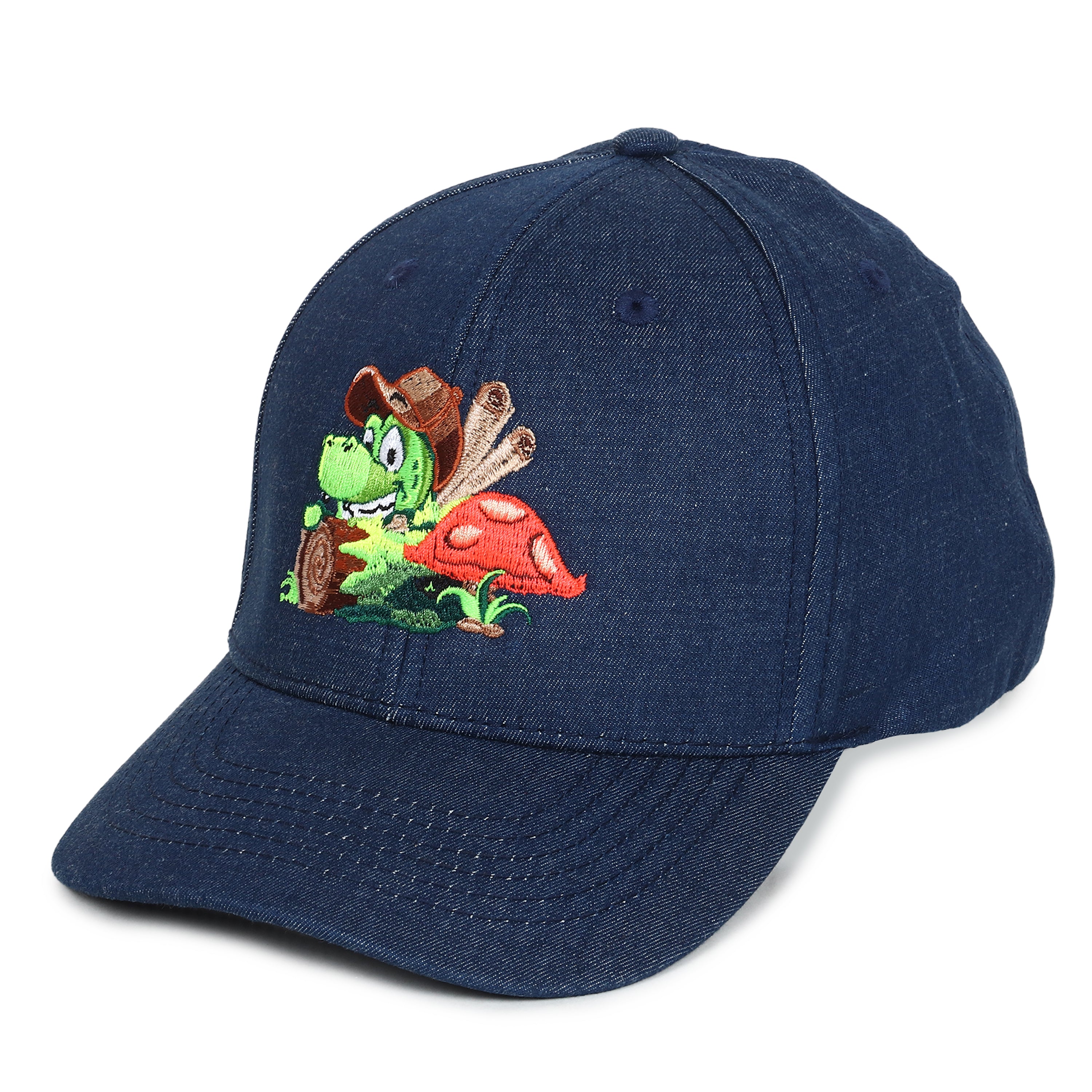 Croc Embroidered Caps for Kids