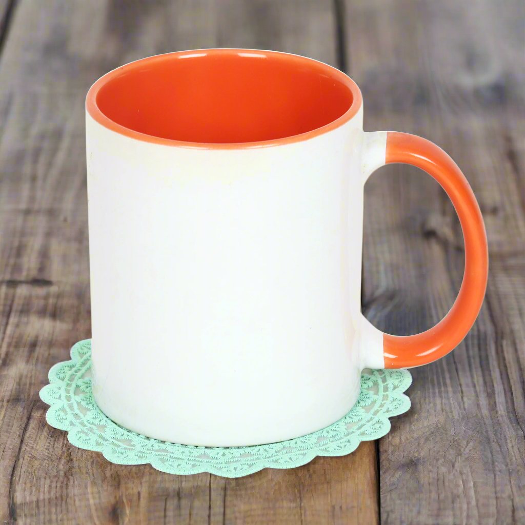 Embroidered Coaster - Mint