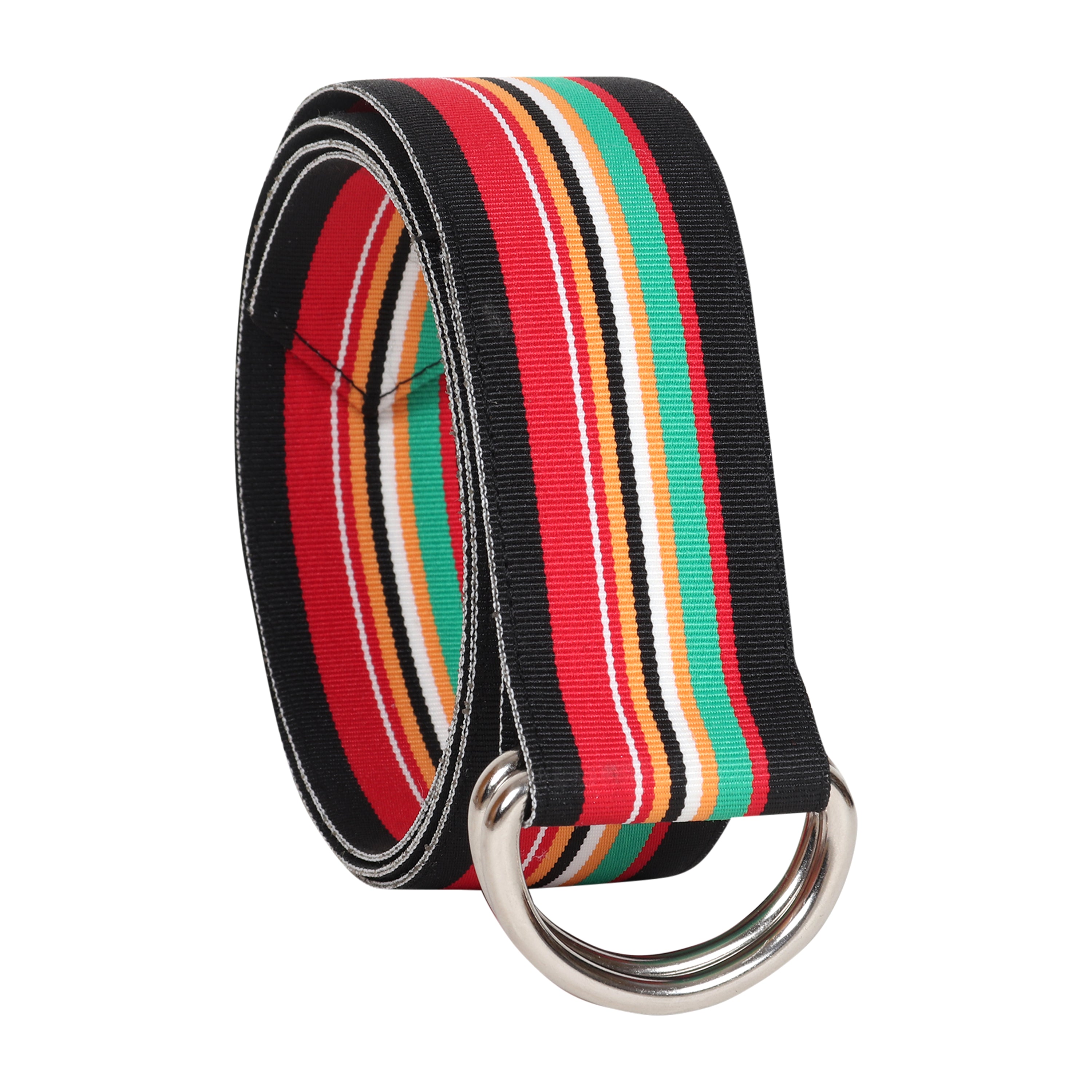 Owen Grosgrain Ribbon D-Ring Embroidered Belts