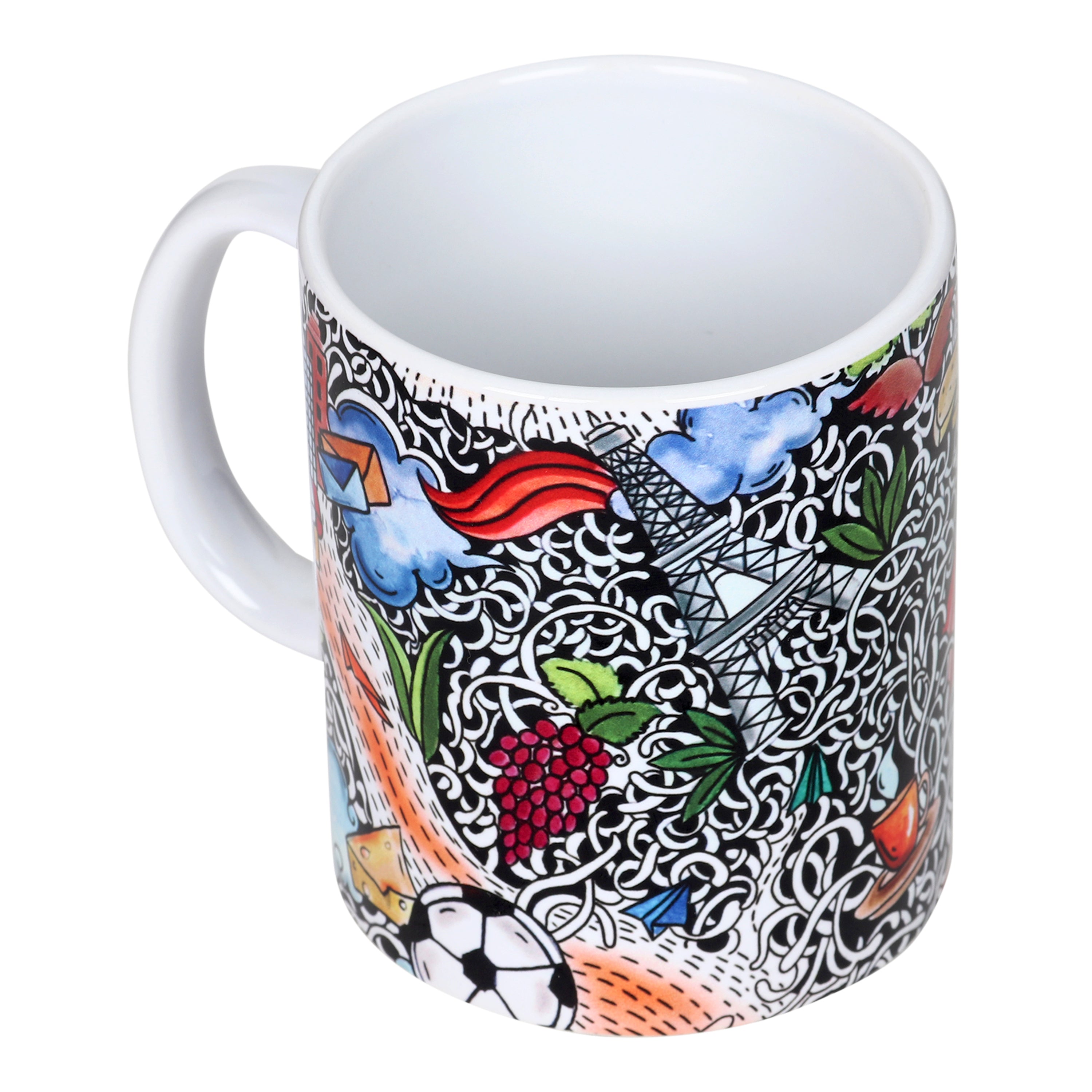 Mugs - Around the Sun Doodle