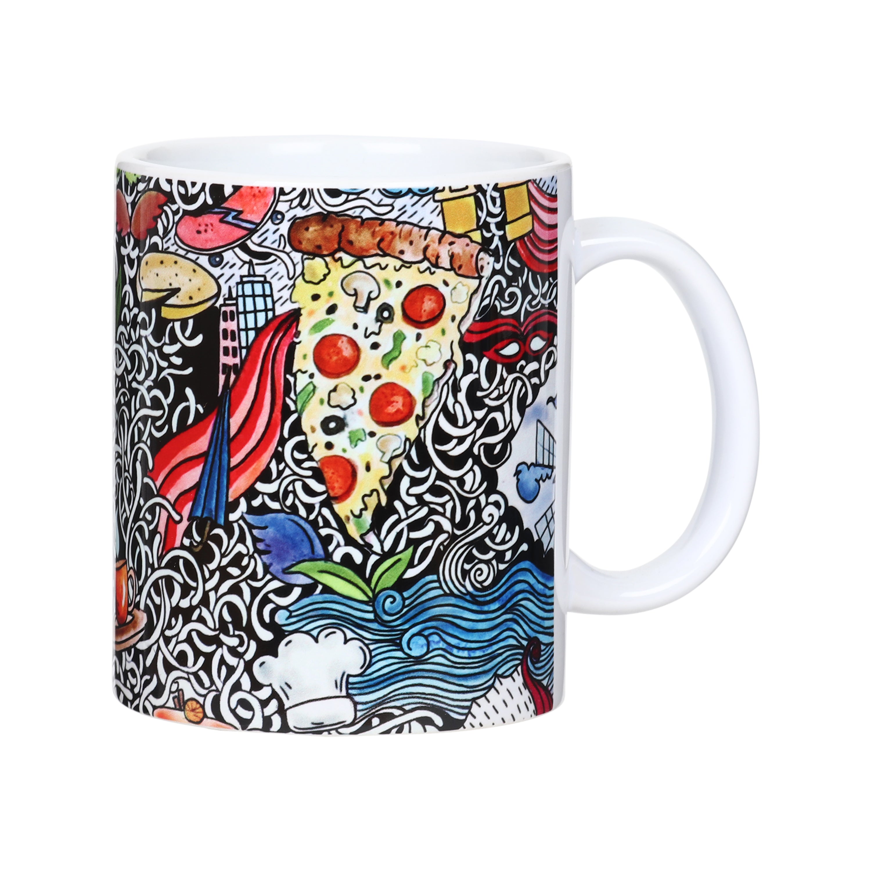 Mugs - Around the Sun Doodle