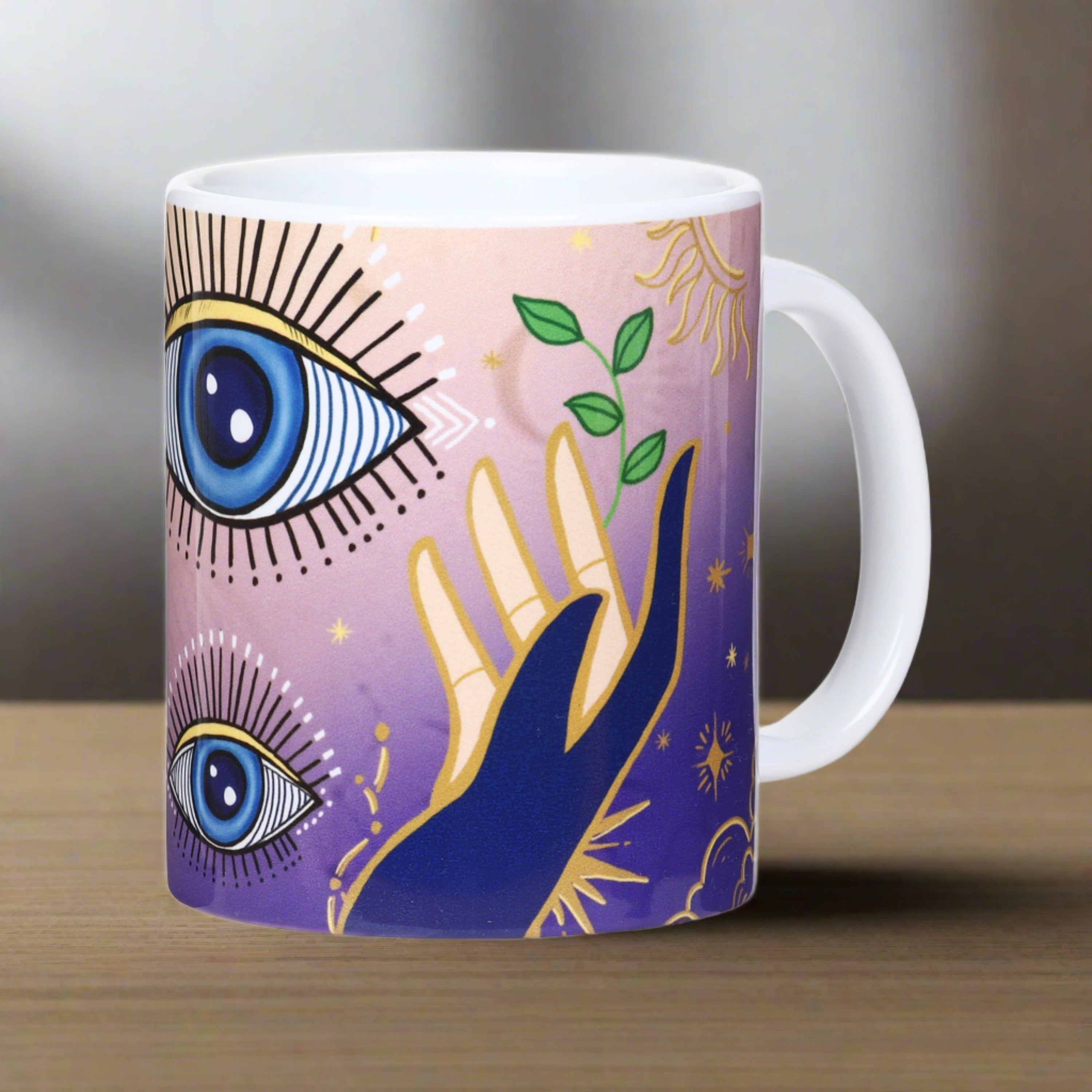 Mugs - Mystical Hands Evil Eye