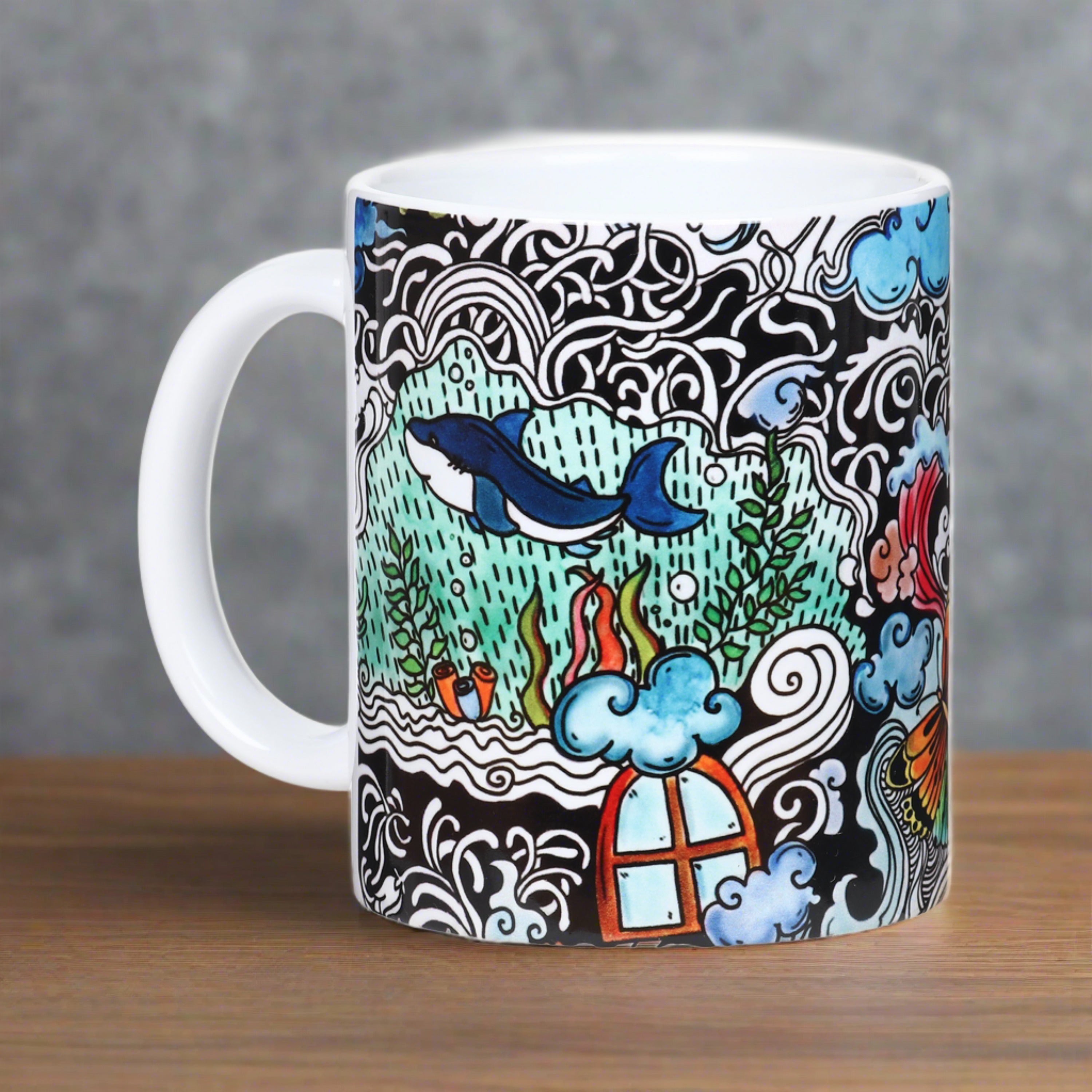 Mugs - Daily Life Doodle Art