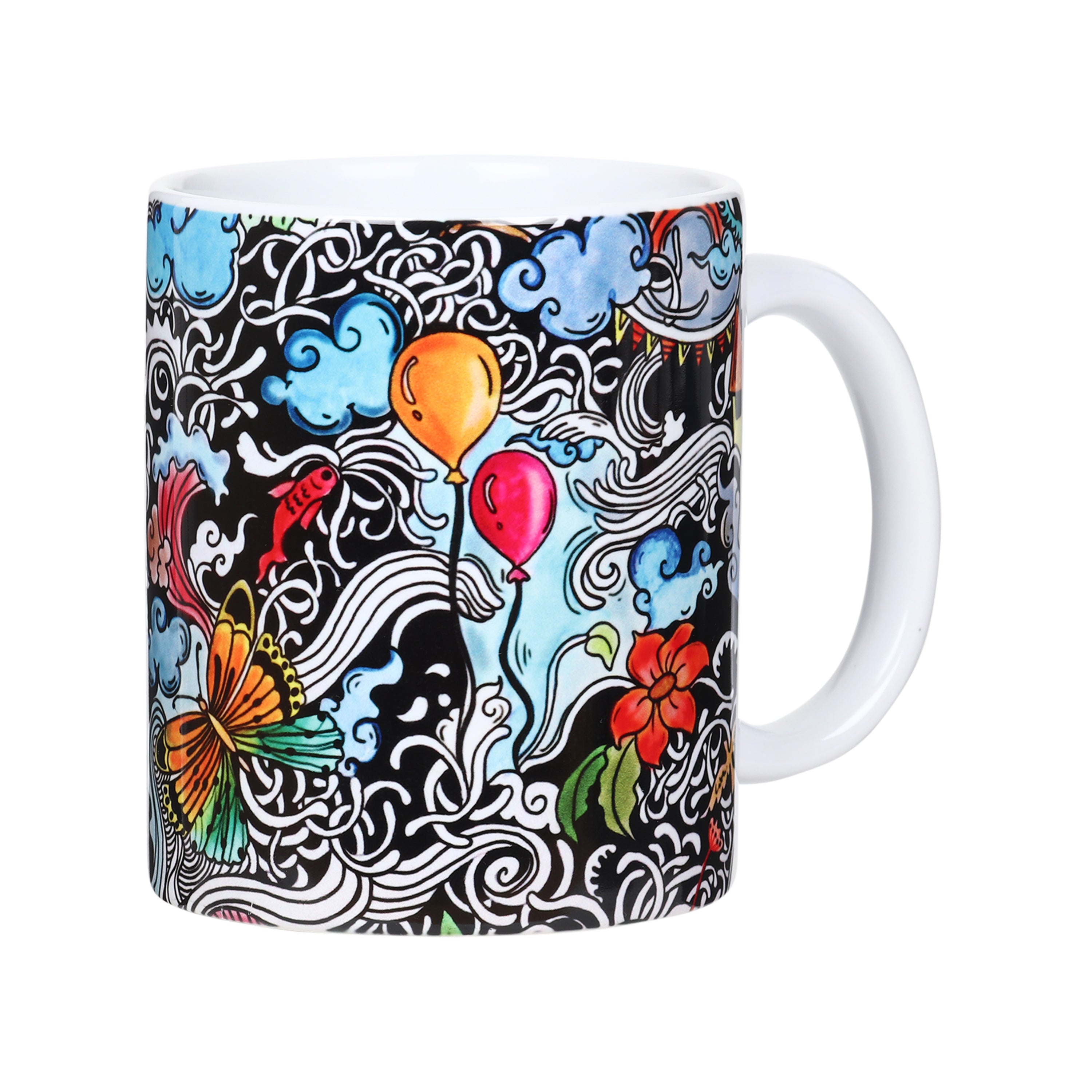 Mugs - Daily Life Doodle Art