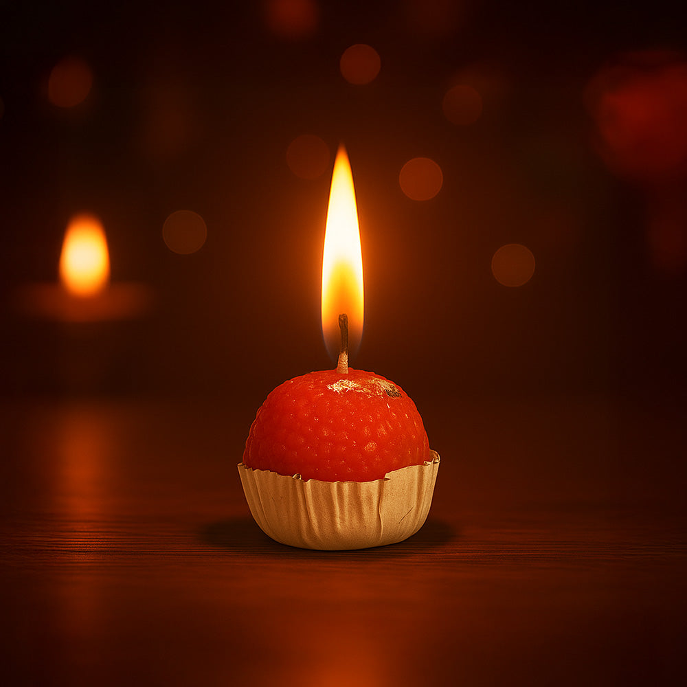 Glass Candle Votives X Laddoo Candle