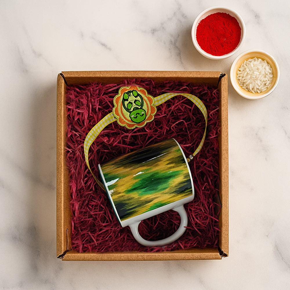 Rakhi Hamper – Trippy Sips x The Calm One Rakhi