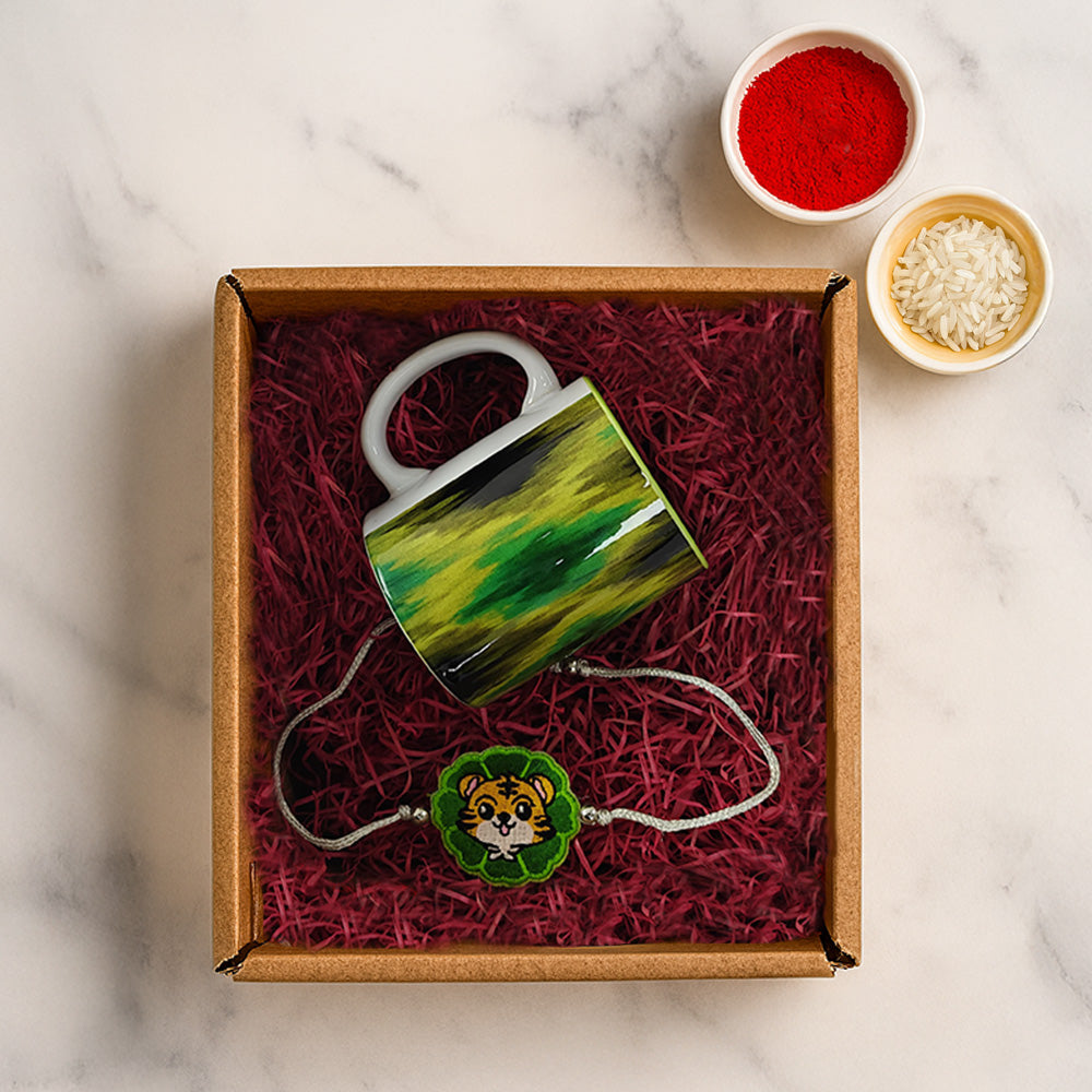 Rakhi Hamper – Trippy Sips x The Regal One Rakhi