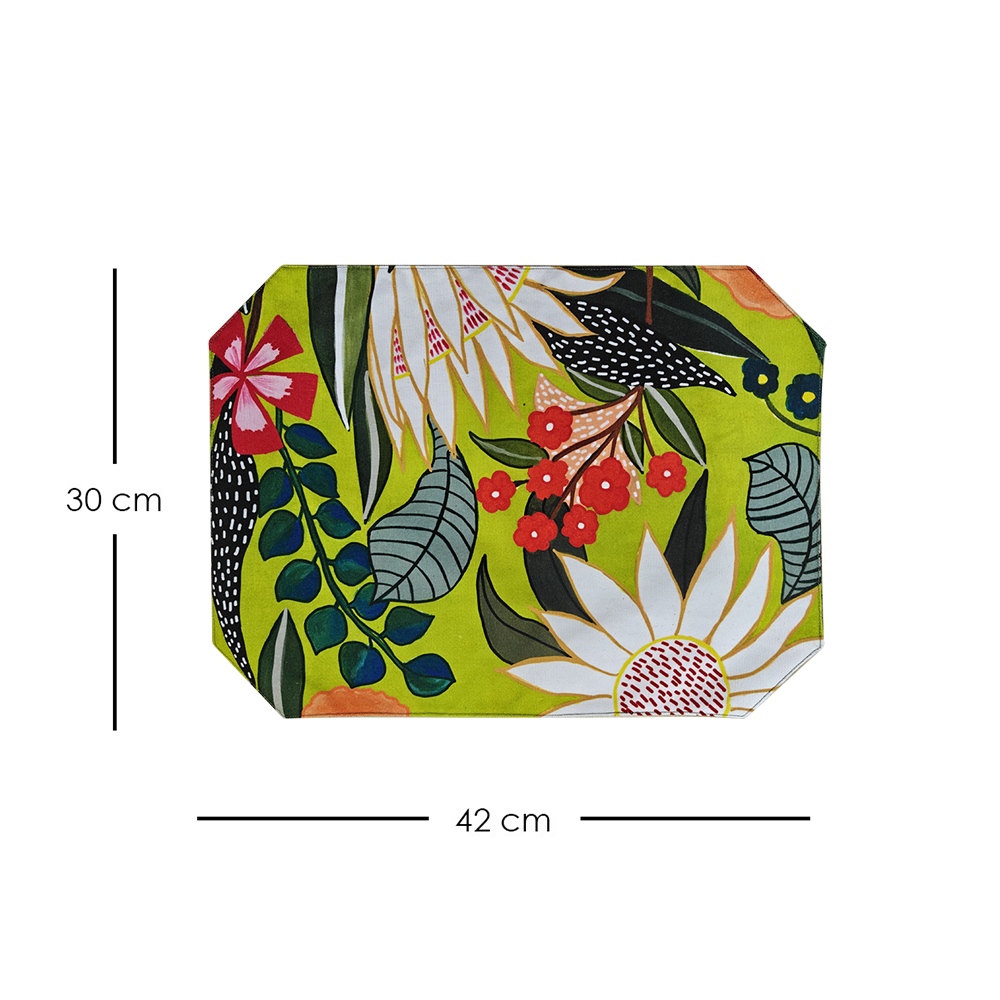 Reversible Mat X Fabric Coasters X Wooden Tea Chest X Infusion Bottle