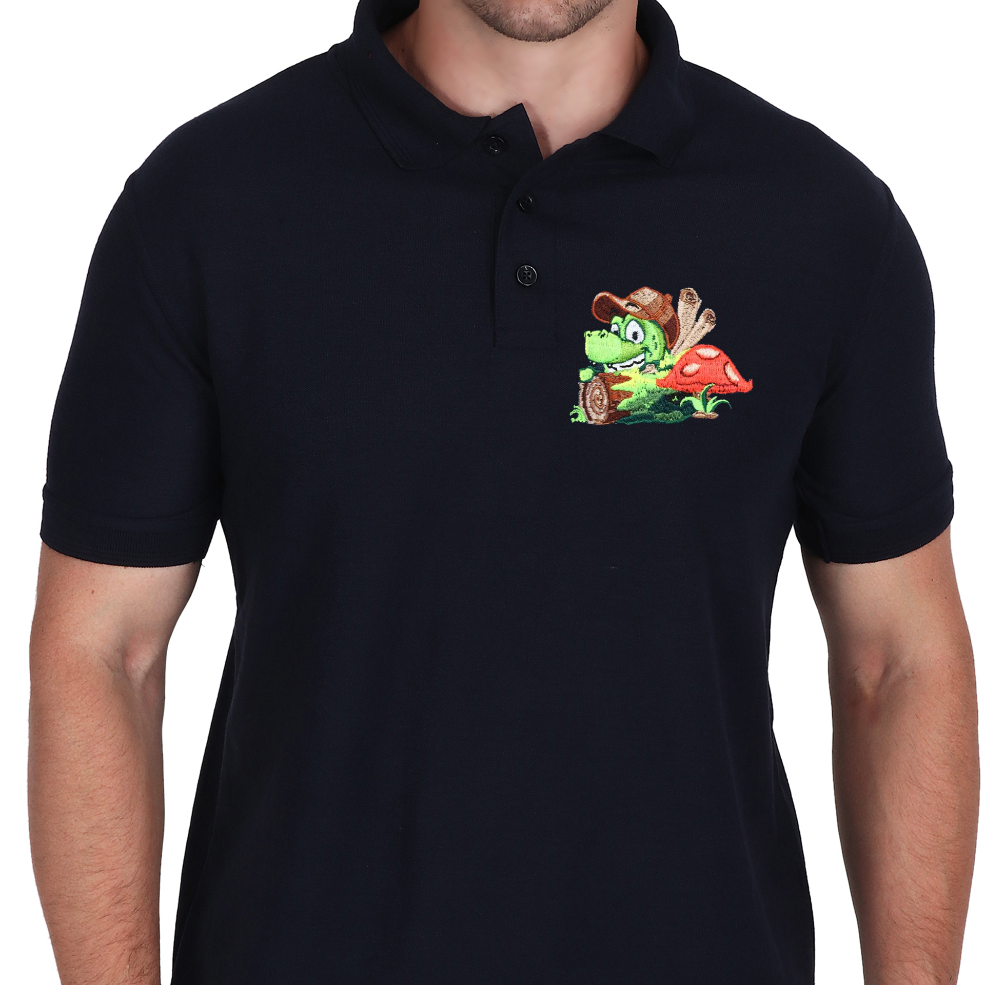Embroidered T-Shirt - Croc