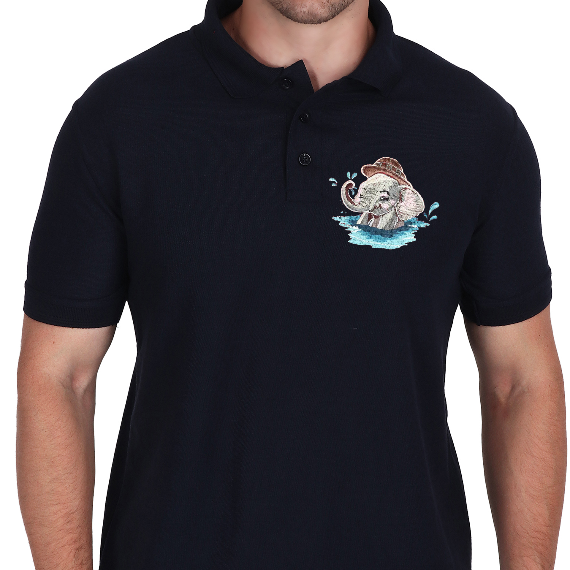 Embroidered T-Shirt - Ele