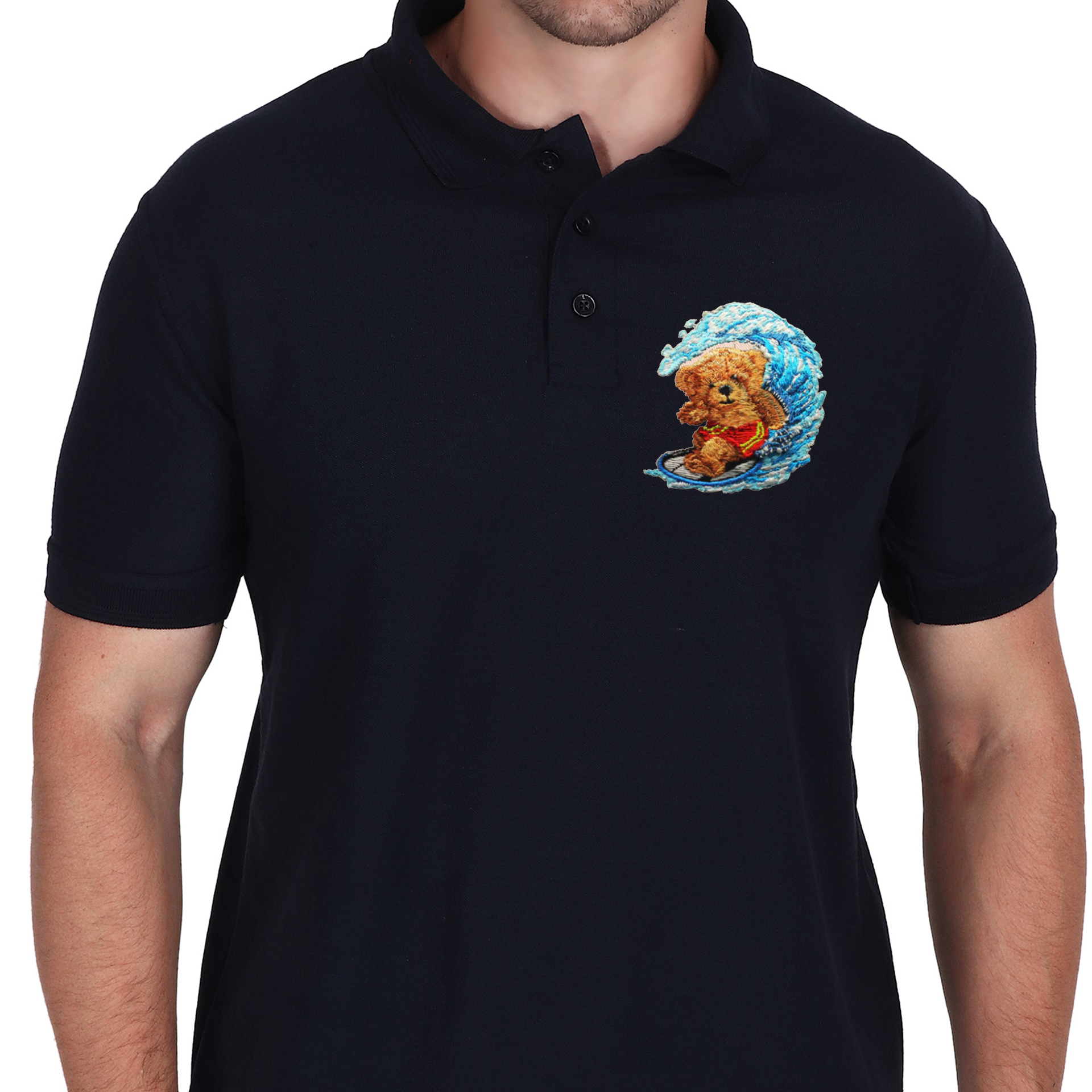 Embroidered T-Shirt - Waverider