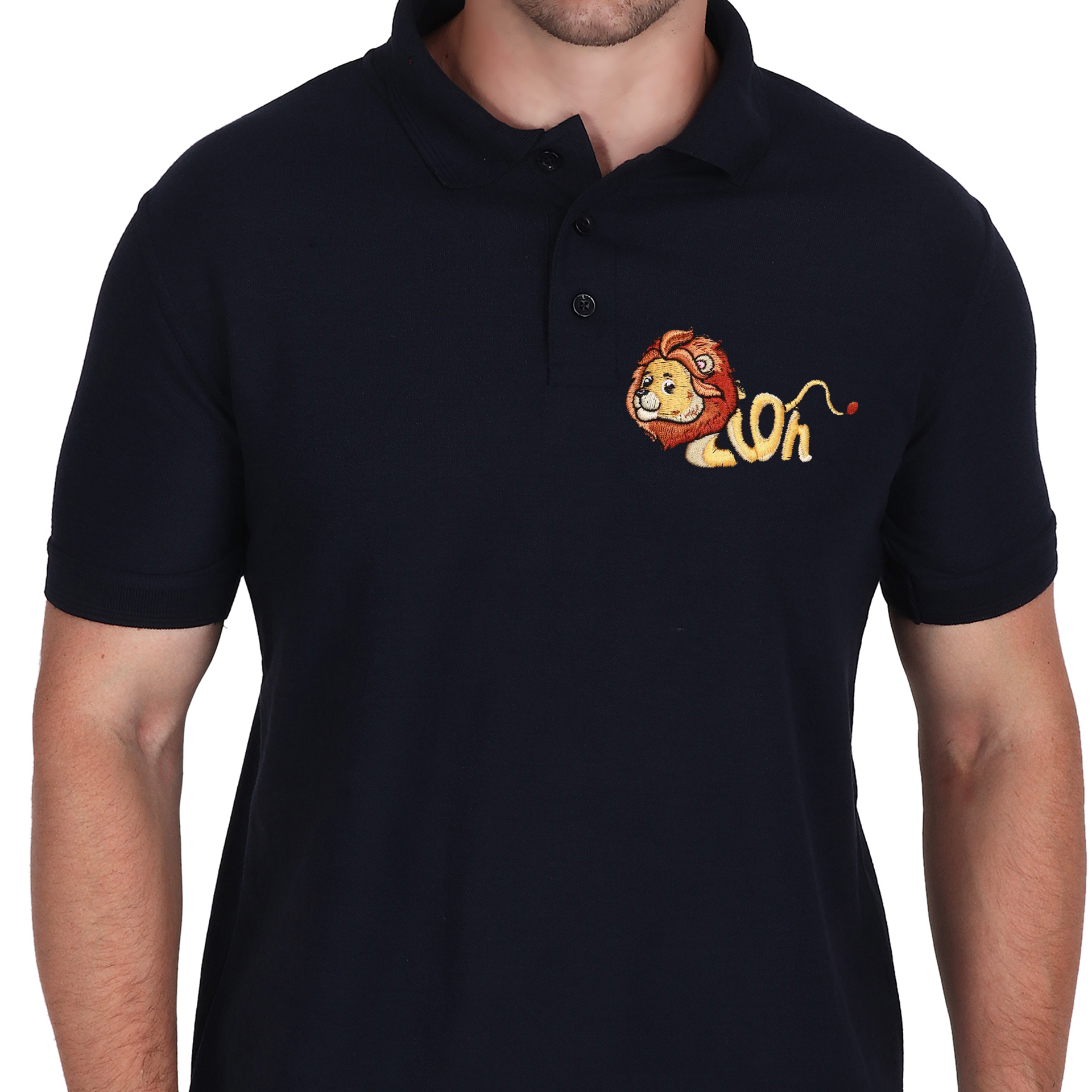 Embroidered T-Shirt - Simba