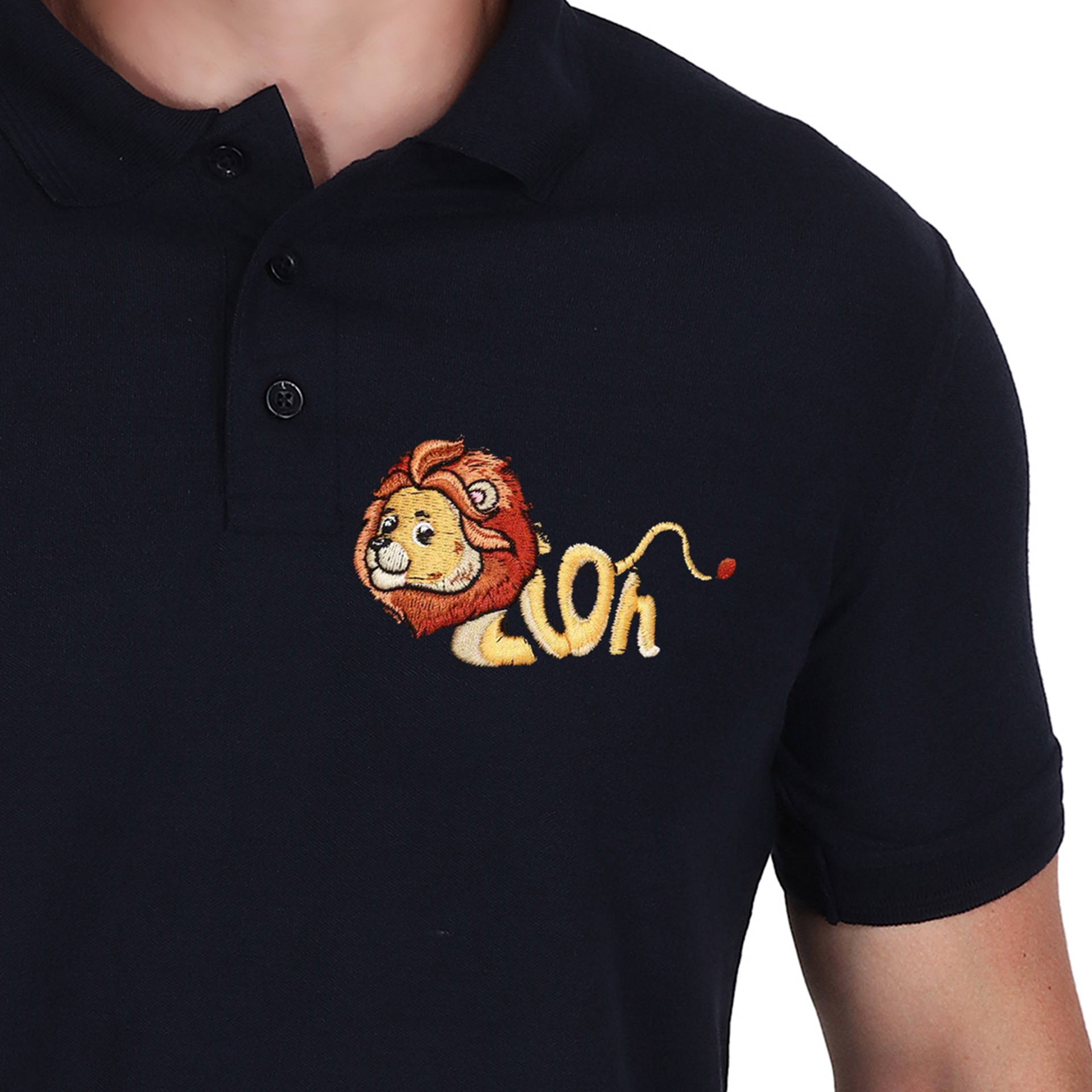 Embroidered T-Shirt - Simba