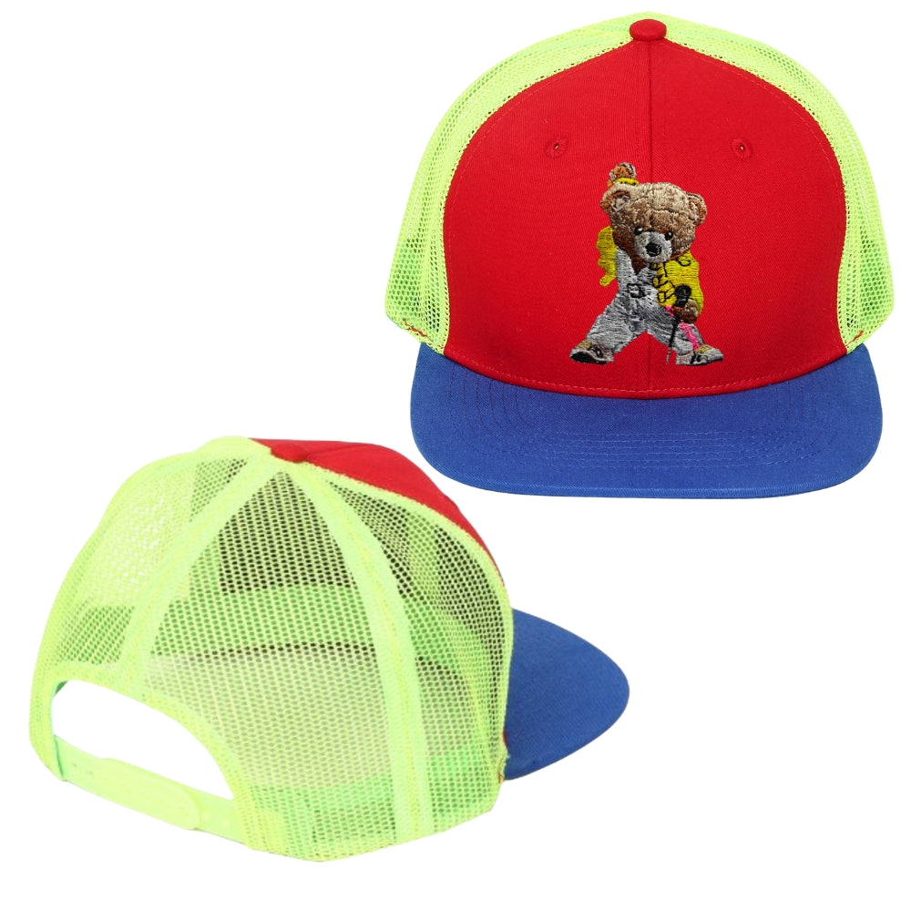 Mic Drop Embroidered Hip Hop Caps