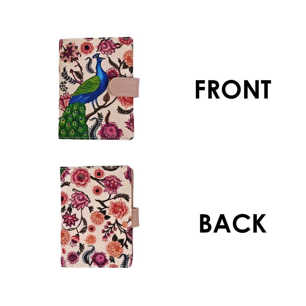 Passport Holder : Garden Jewel Peacock