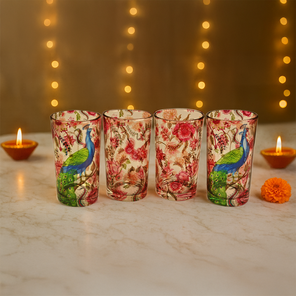 Glass Tumblers X Laddoo Candles