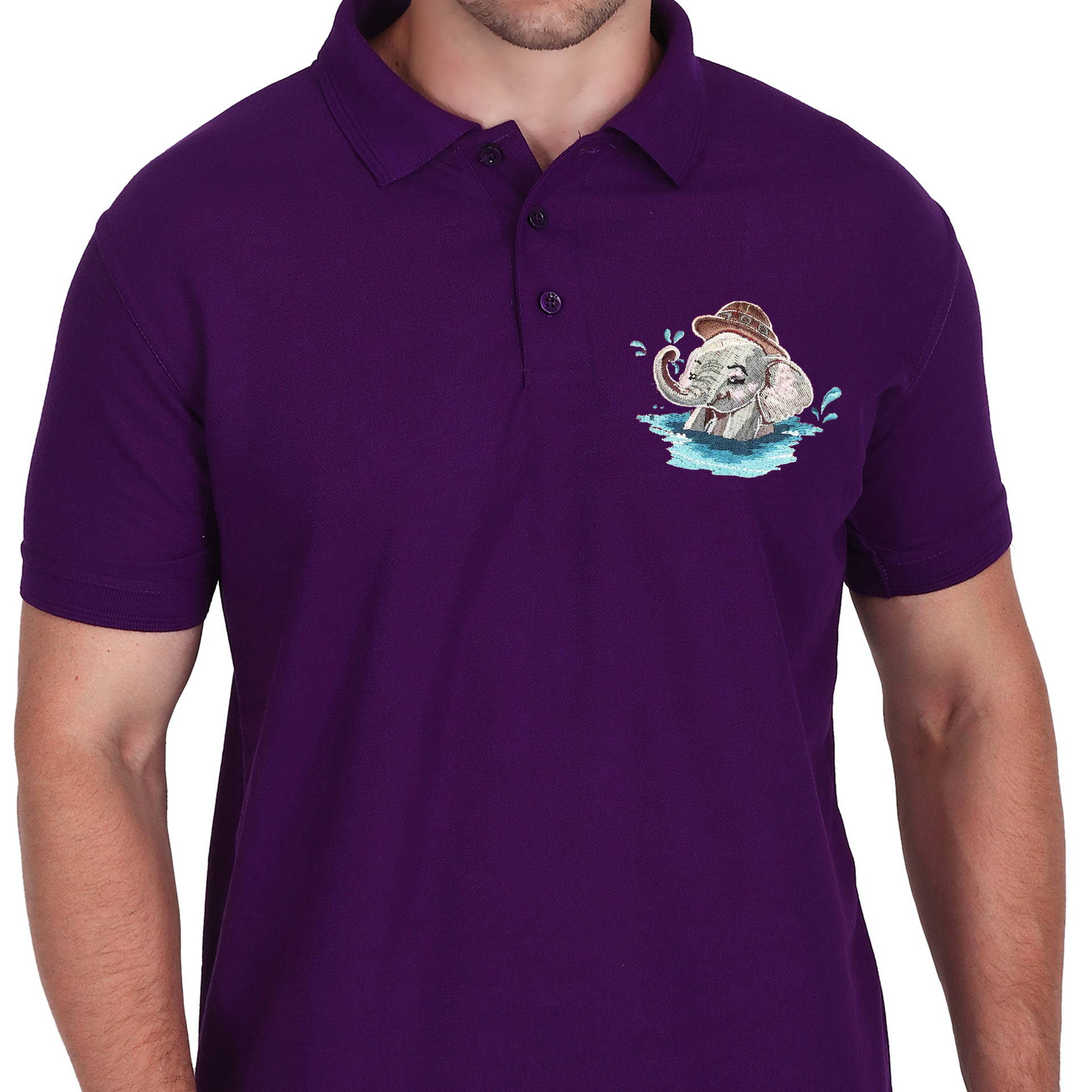 Embroidered T-Shirt - Ele